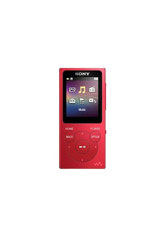 MP3-Player »NW-E394R Rot«