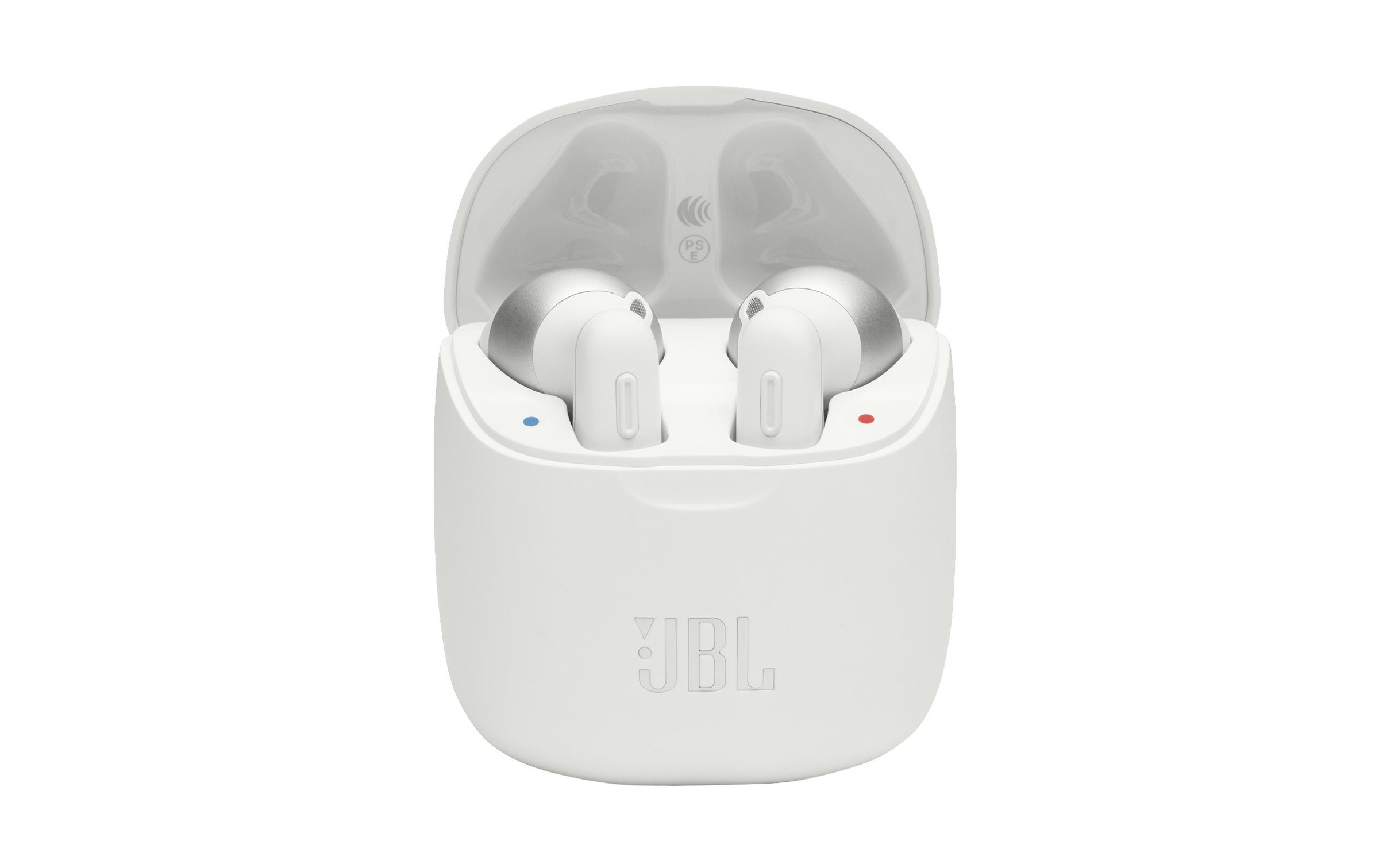JBL wireless In-Ear-Kopfhörer »TUNE 220TWS Weiss«, True Wireless
