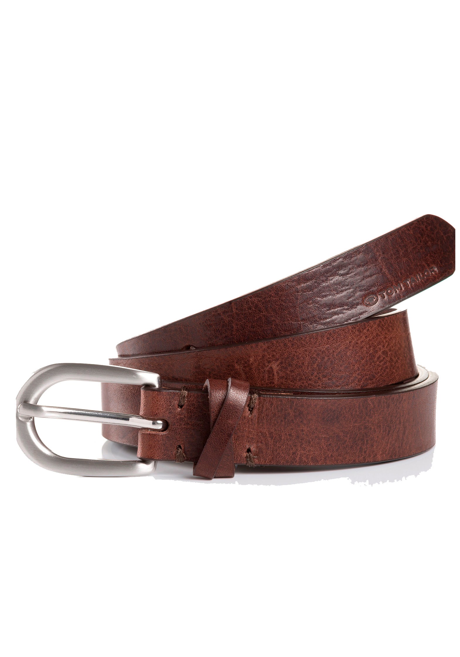 TOM TAILOR Ledergürtel »TTNELLY« 2 cm breiter Damengürtel, modisch vielseitig