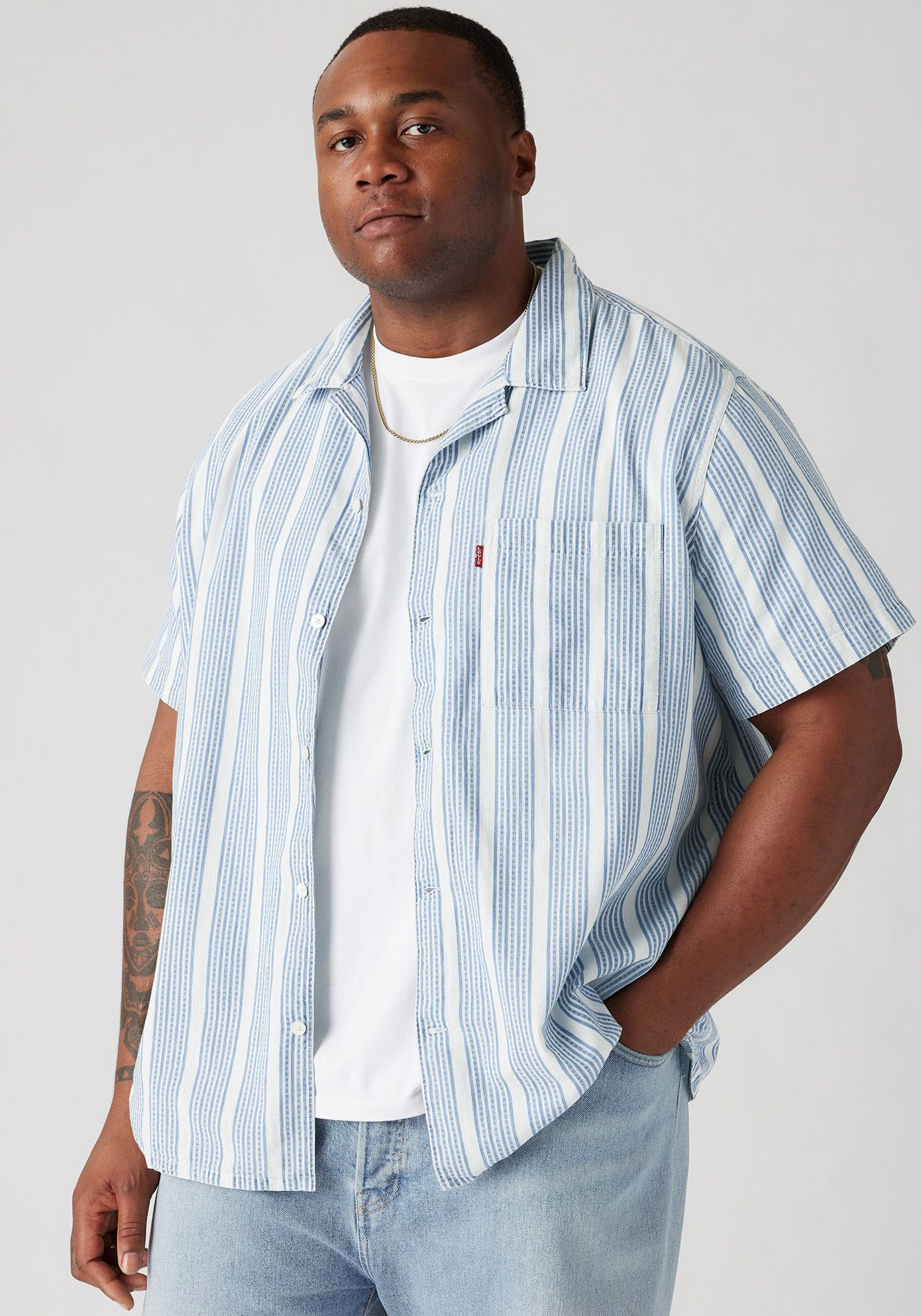 Levi's® Plus Kurzarmhemd »BIG SUNSET CAMP SHIRT«