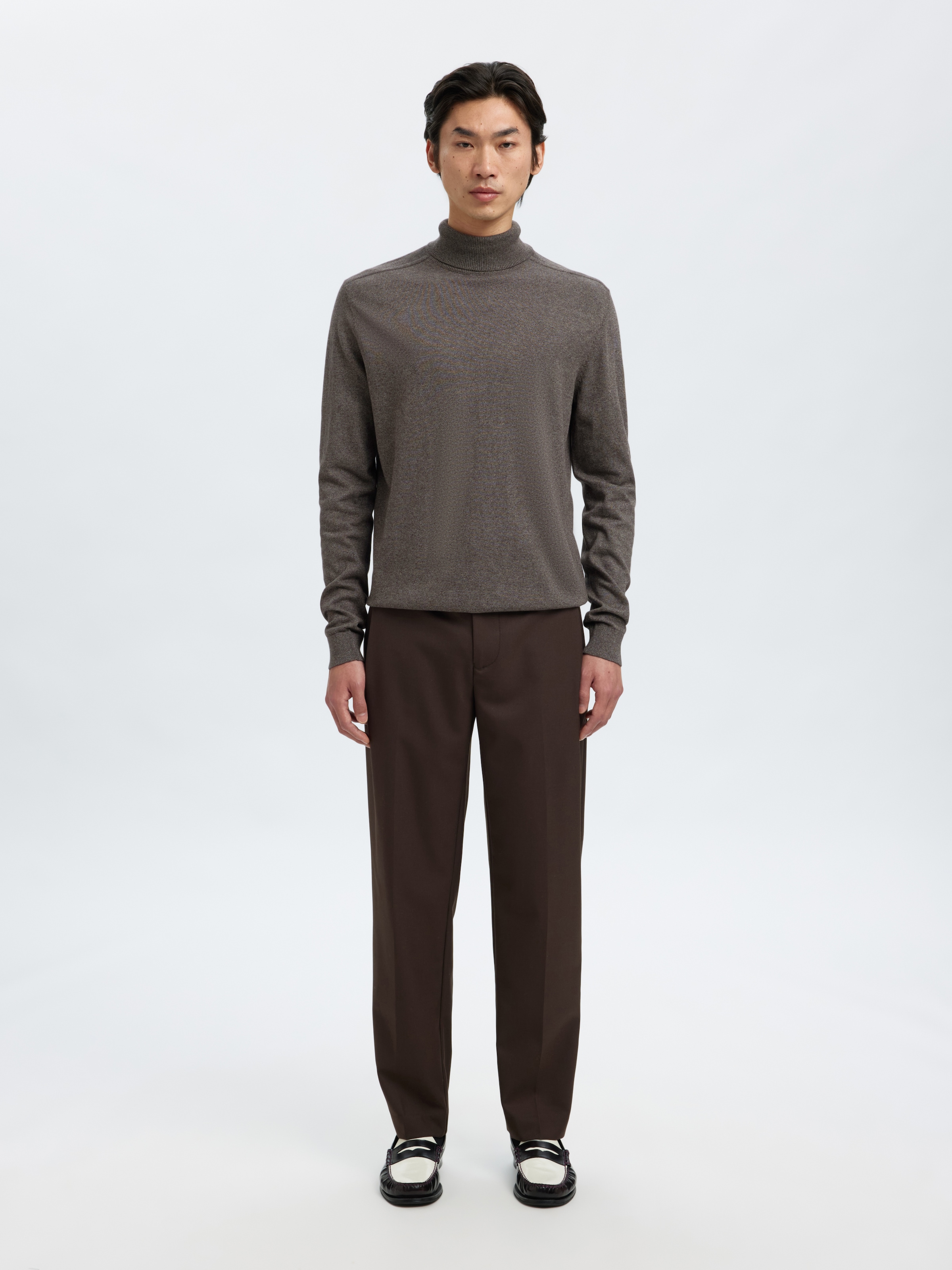 SELECTED HOMME Rollkragenpullover »SLHBERG ROLL NECK NOOS«