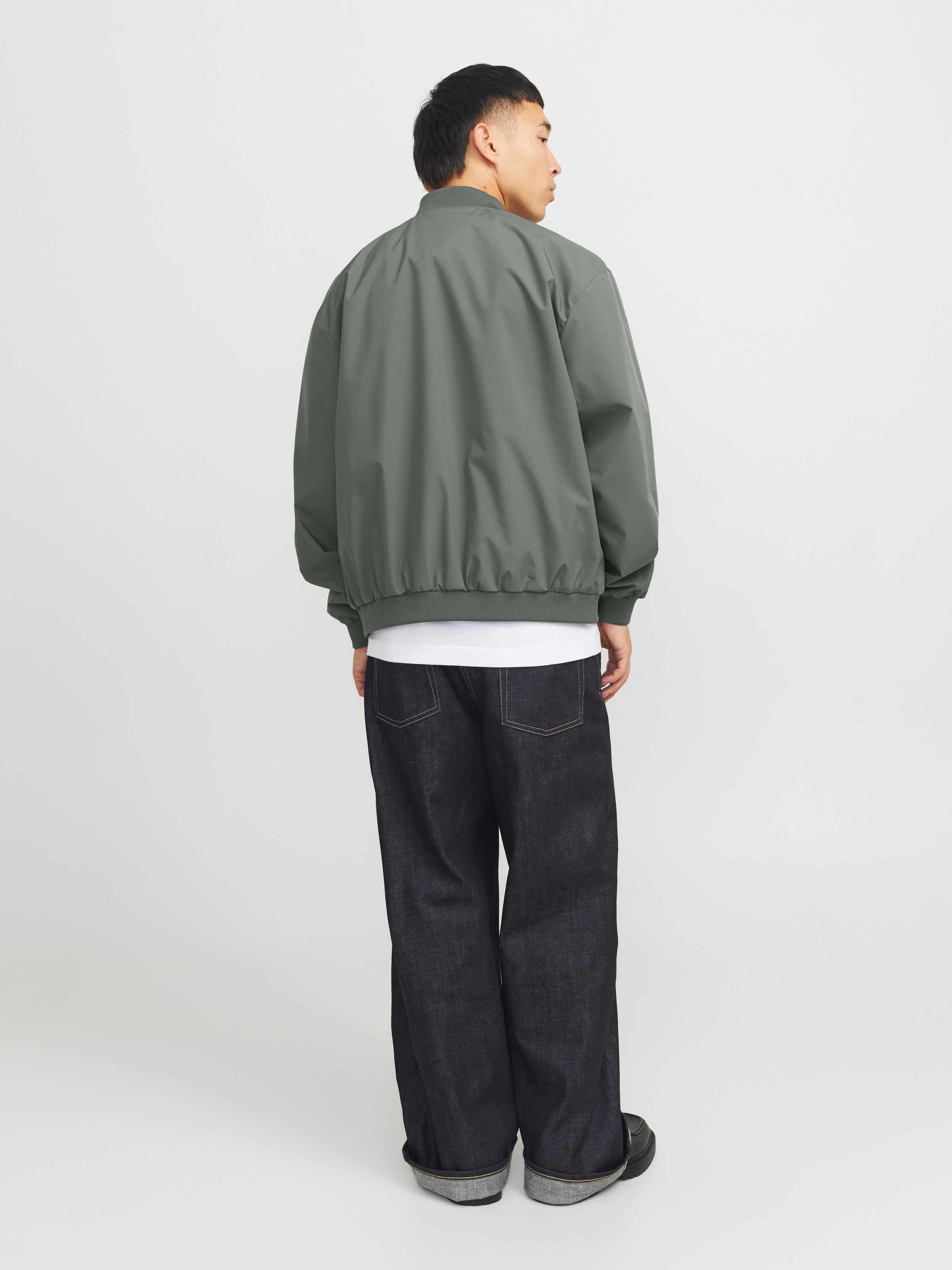 Jack & Jones Bomberjacke »JJECHARGE BOMBER JACKET NOOS«, ohne Kapuze, mit Rippbündchen