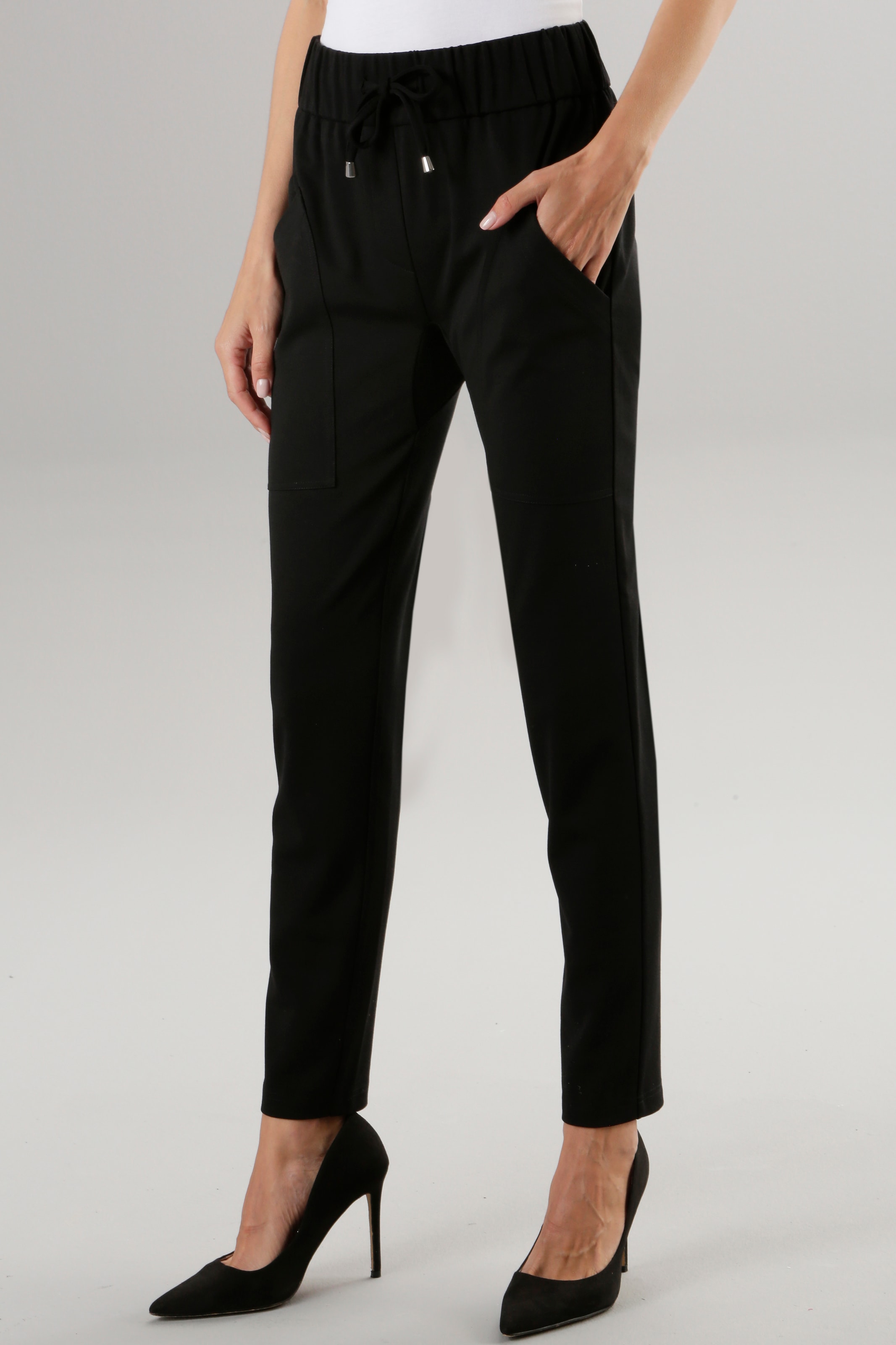 Aniston SELECTED Schlupfhose mit grossen, aufgesetzten Taschen
