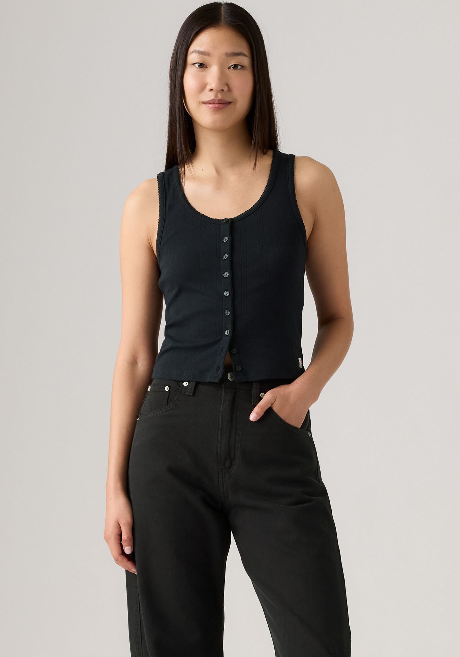 Levi's® Tanktop mit Knopfleiste
