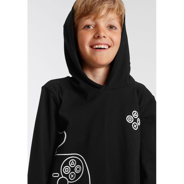 »CONTROLLER«, entdecken Jelmoli-Versand ✵ | KIDSWORLD Kapuzenshirt online Druck