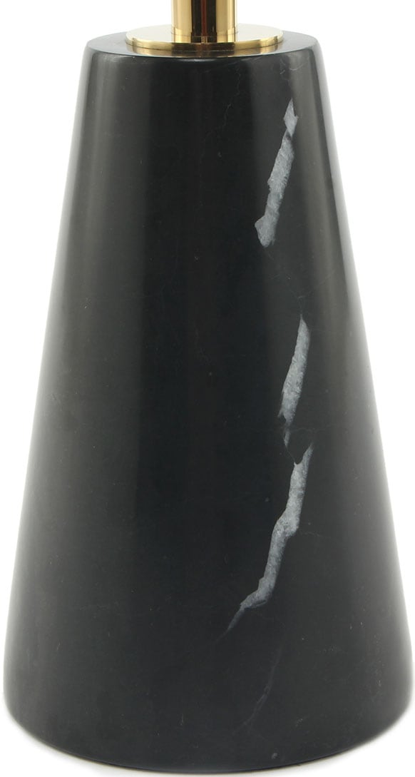 Kayoom Beistelltisch »Oscar 325, Ausgestattet mit stabilem Marmorfuss, Edelstahl-Gestell«, (1 St.), Stabiler Marmorfuss, runde Ablagefläche und Gestell aus Edelstahl
