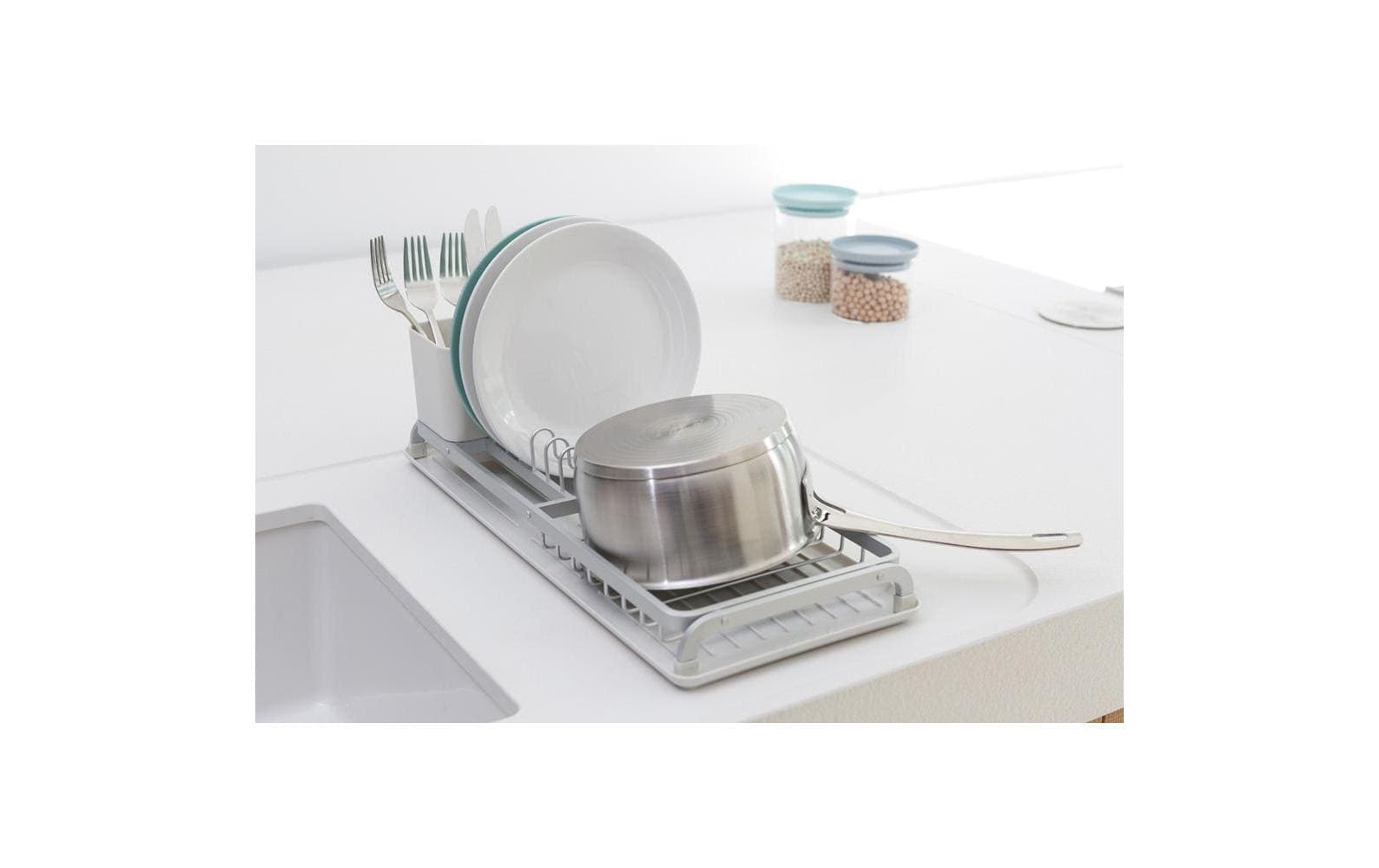 Brabantia Geschirrständer »Compact light grey«