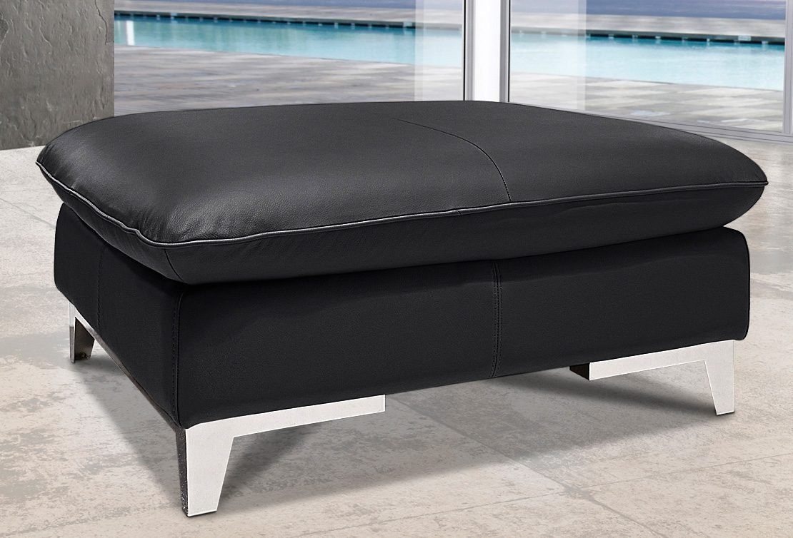 COTTA Polstergarnitur »Teresa L-Form«, (Set), Set bestehend aus: Ecksofa mit Kopfteilverstellung & Hocker
