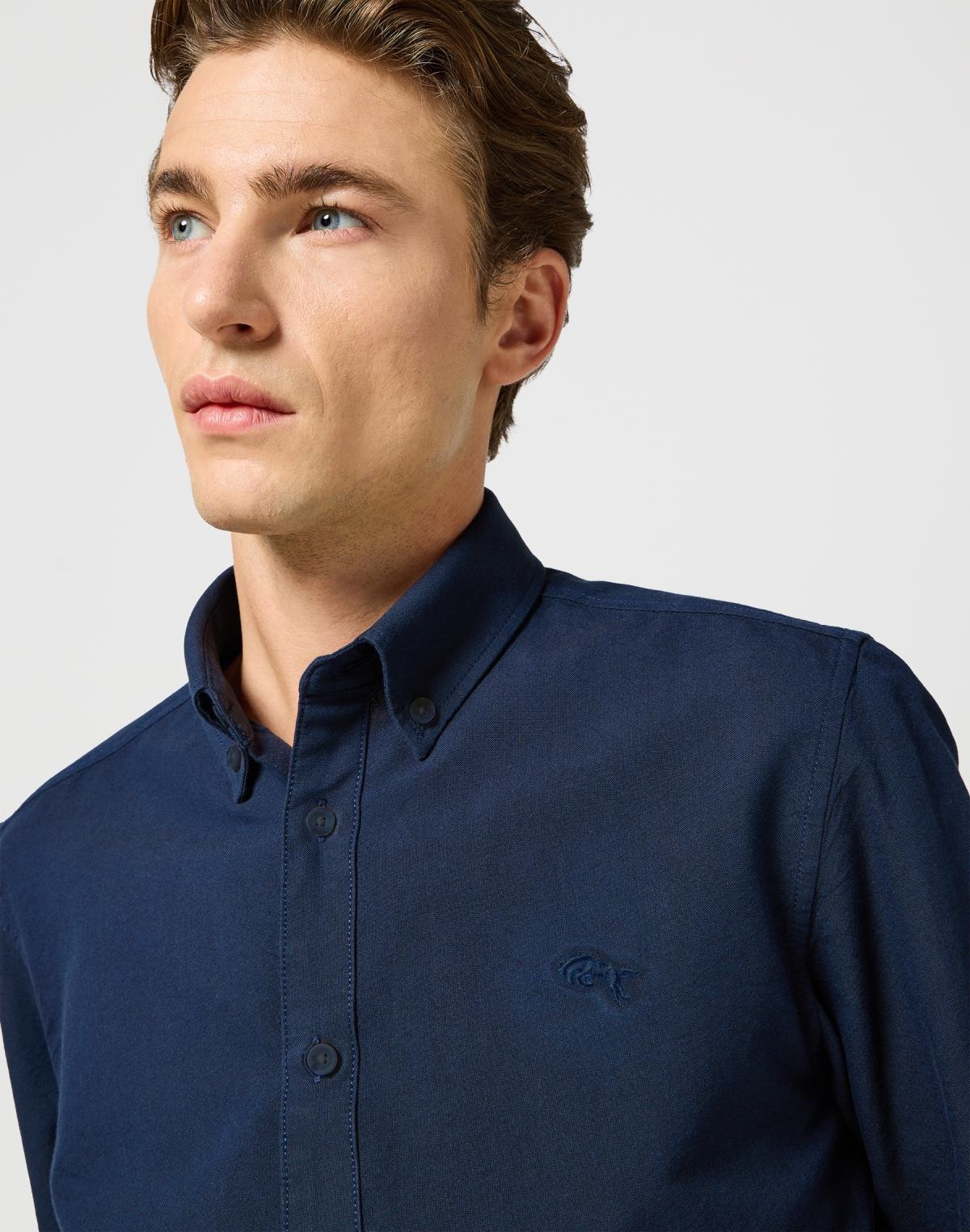 Wrangler Langarmhemd »Wrangler Langarmhemd Oxford Shirt«