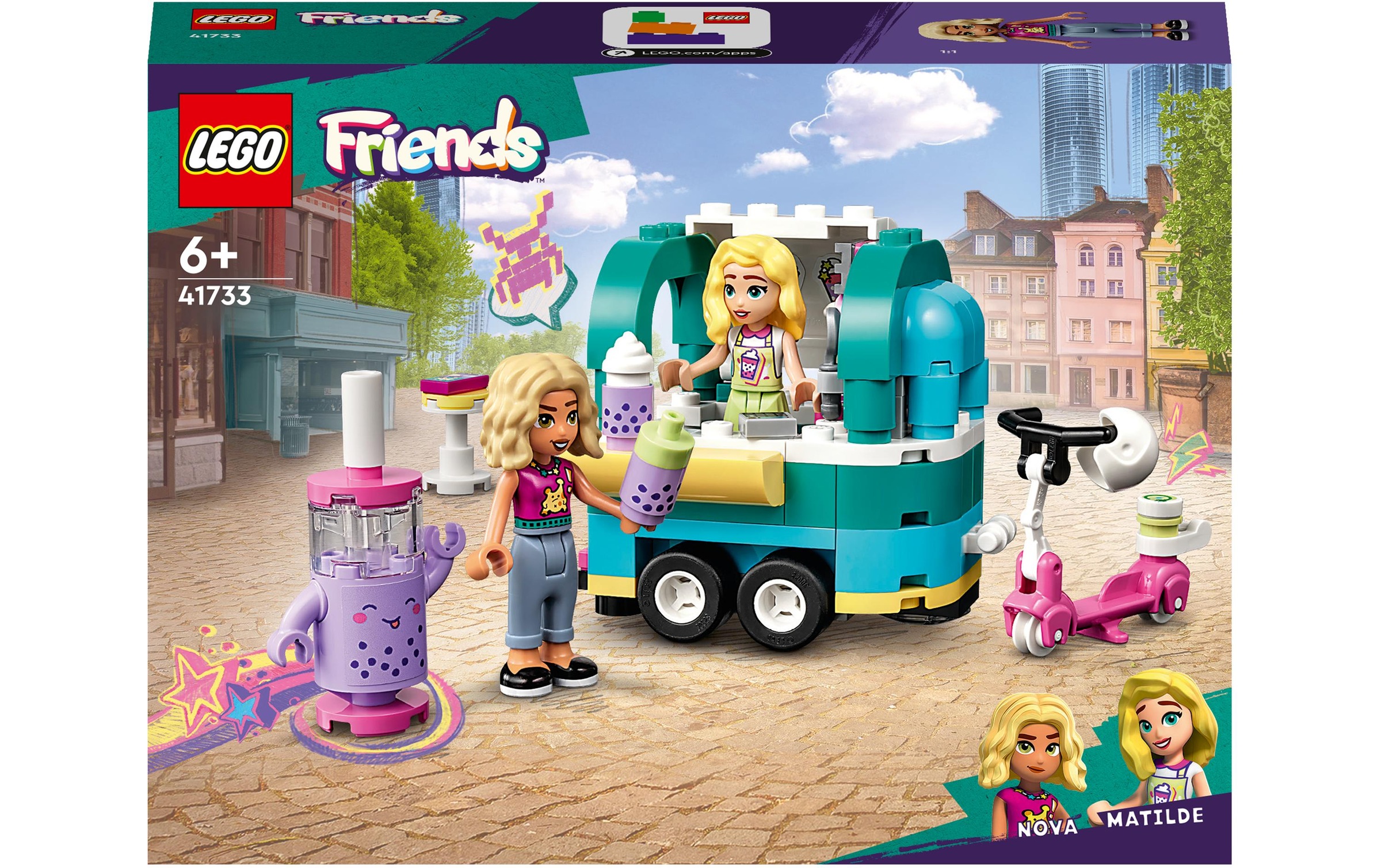LEGO® Konstruktionsspielsteine »Bubble-Tea-Mobil«, (109 St.) kaufen