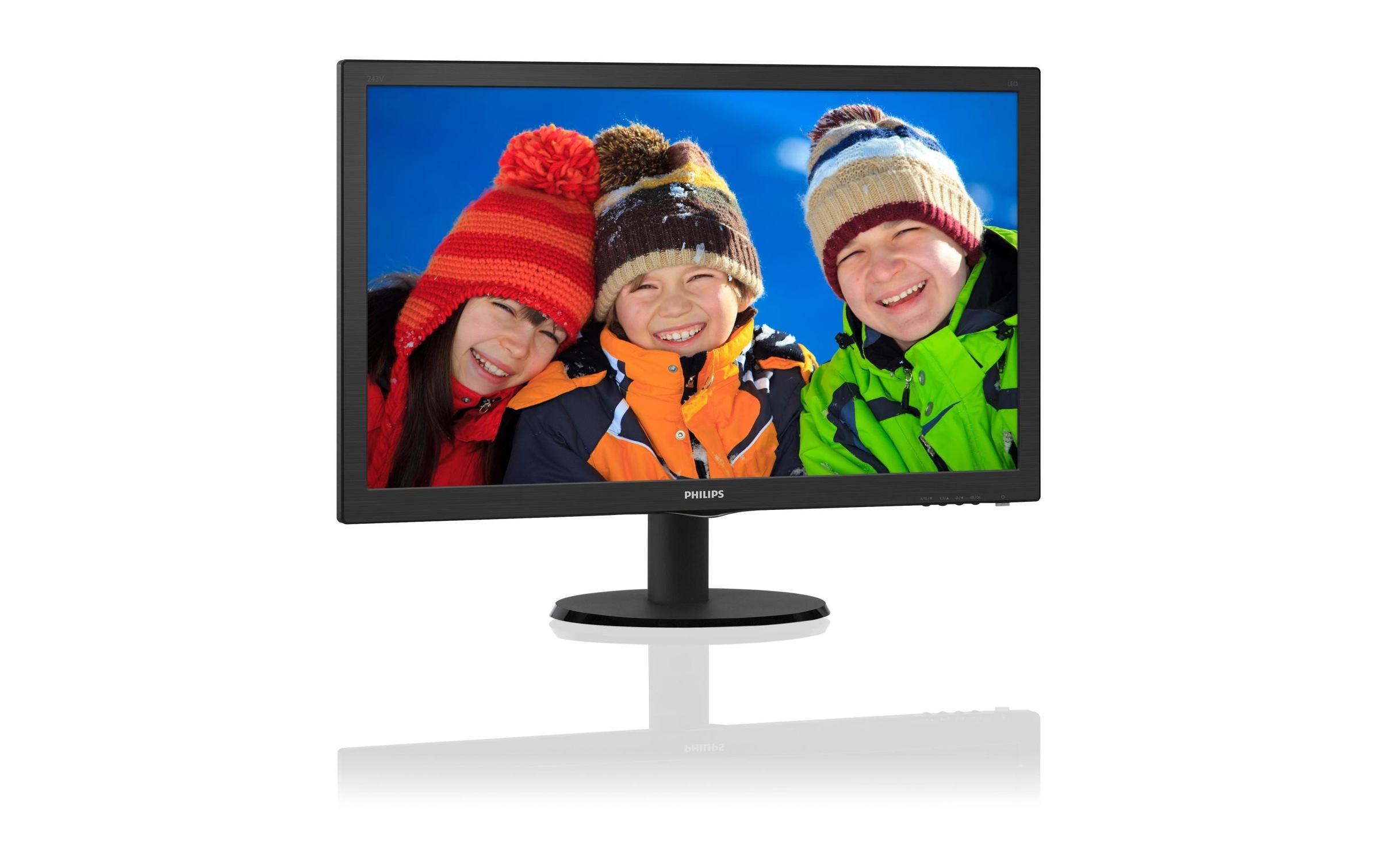 Philips LED-Monitor »Philips 223V5LSB«, 54,39 cm/21,5 Zoll, 1920 x 1080 px, Full HD, 5 ms Reaktionszeit, 60 Hz