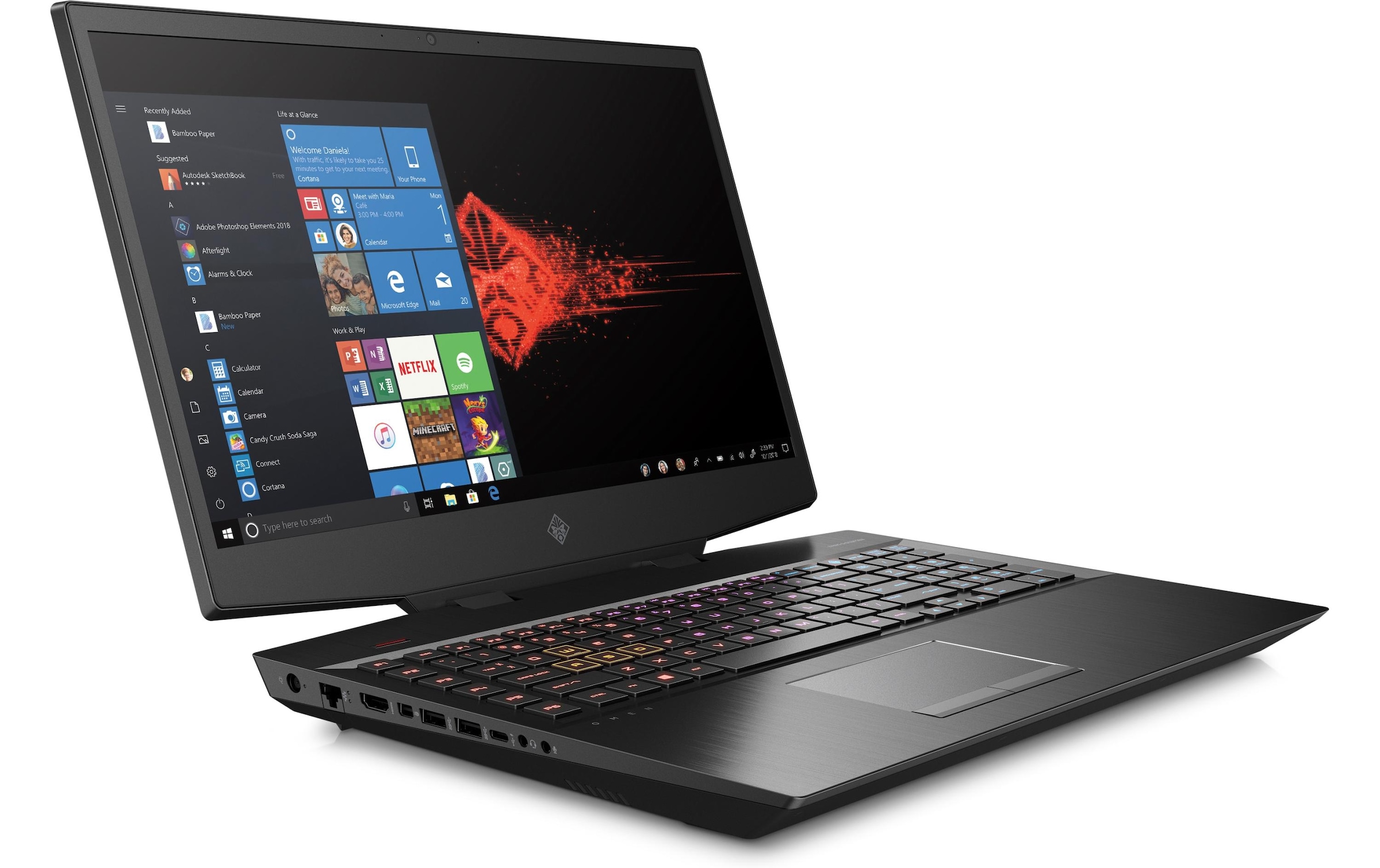 HP Notebook »HP Notebook OMEN 17-cb1998nz«, 43,94 cm, / 17,3 Zoll, Intel, Core i7, 1000 GB SSD