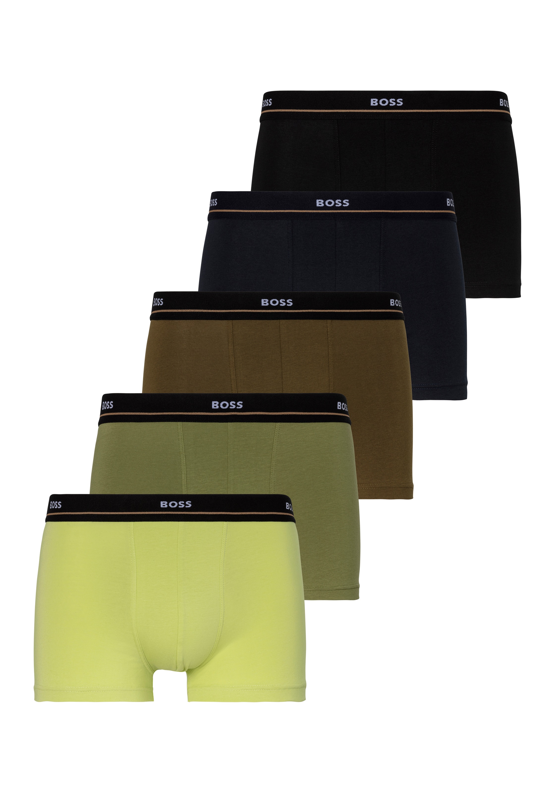 BOSS Trunk »Trunk 5P Essential«, (Packung, 5 St., 5er), mit elastischem Bund