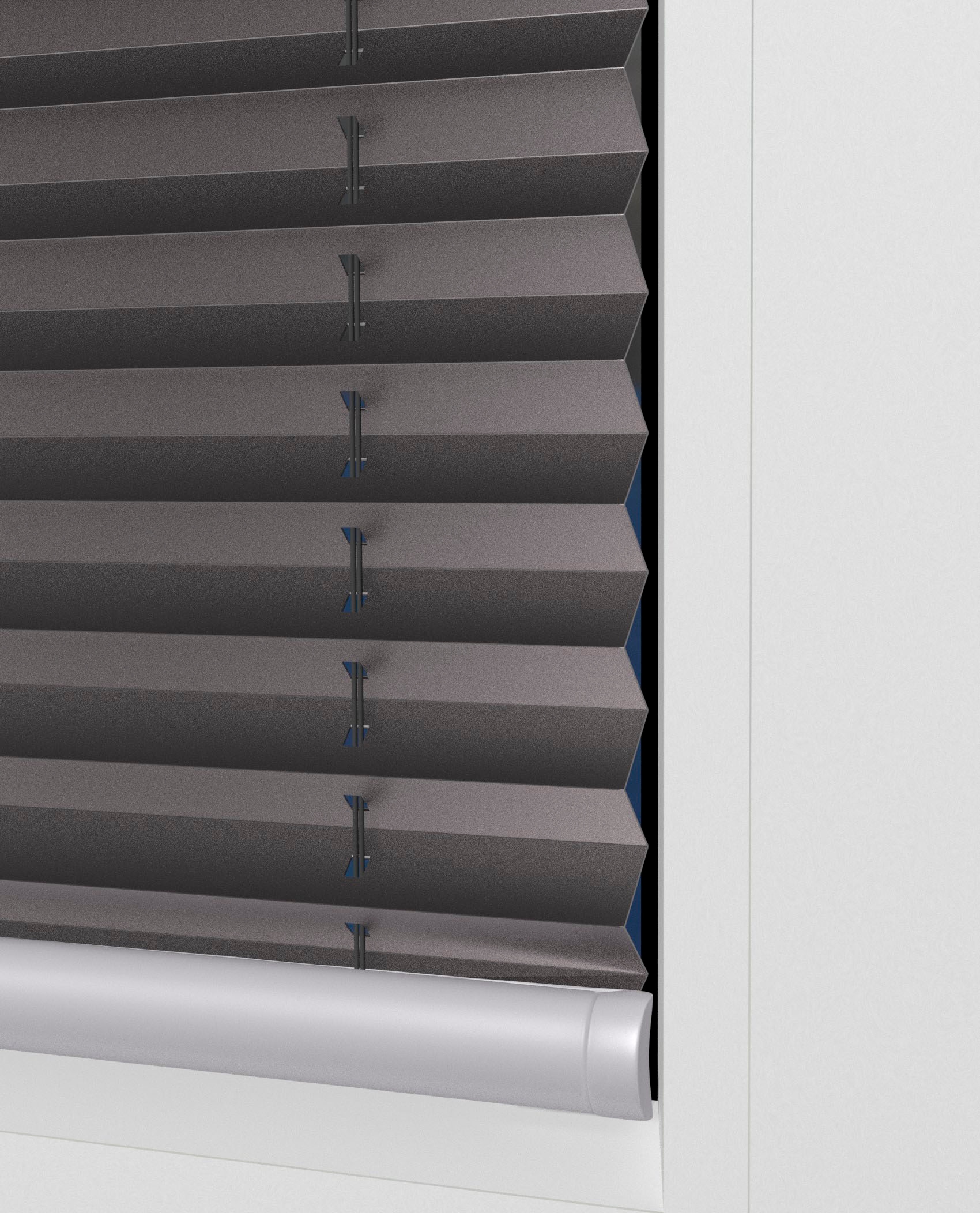 indeko Plissee »Thermo-Deluxe«, verdunkelnd, energiesparend, mit Bohren, verspannt, zur Montage in der Glasleiste, nach Mass