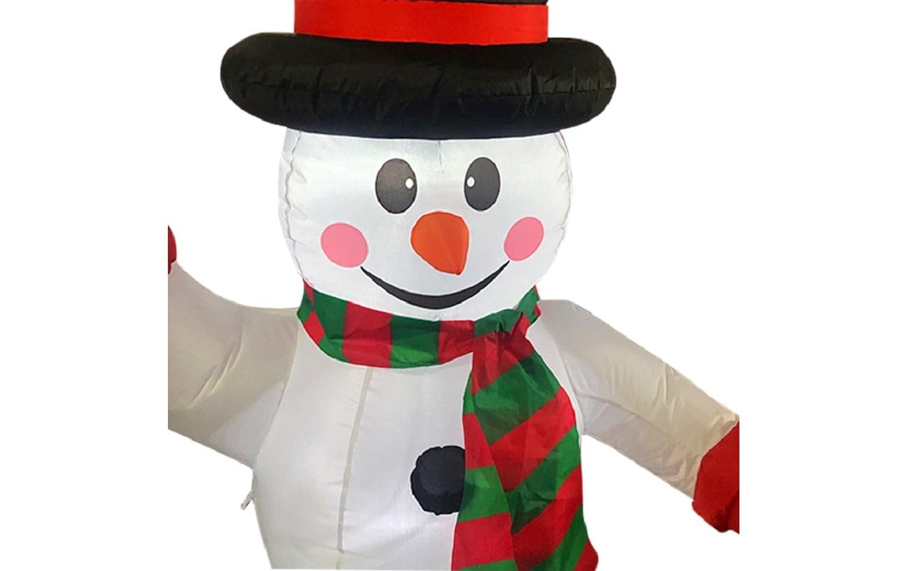 LED Dekofigur »FTM Schneemann aufblasbar«, 3 flammig