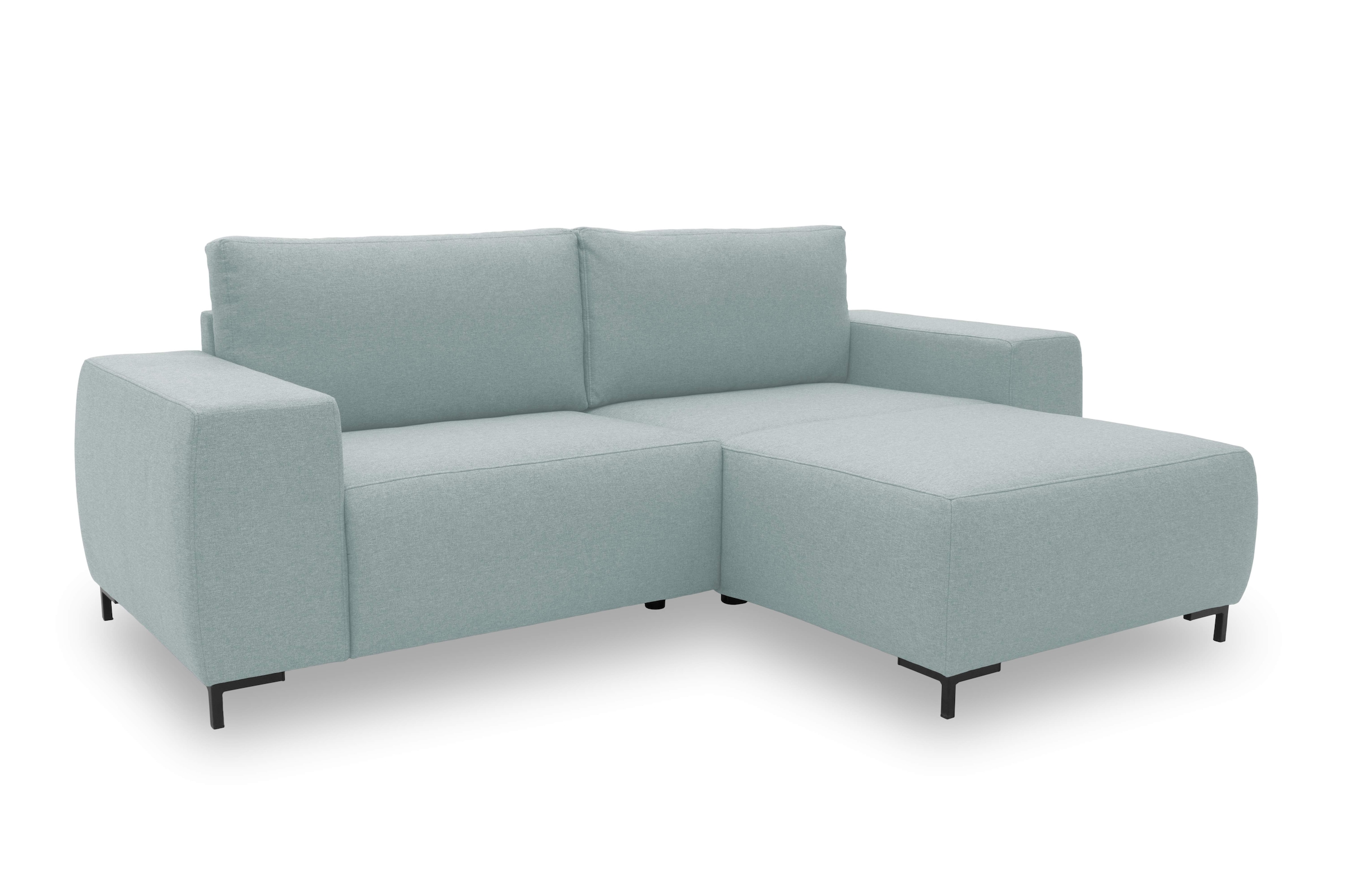 LOOKS by Wolfgang Joop Ecksofa »Looks VI L-Form«, gerade Linien, in 2 Bezugsqualitäten