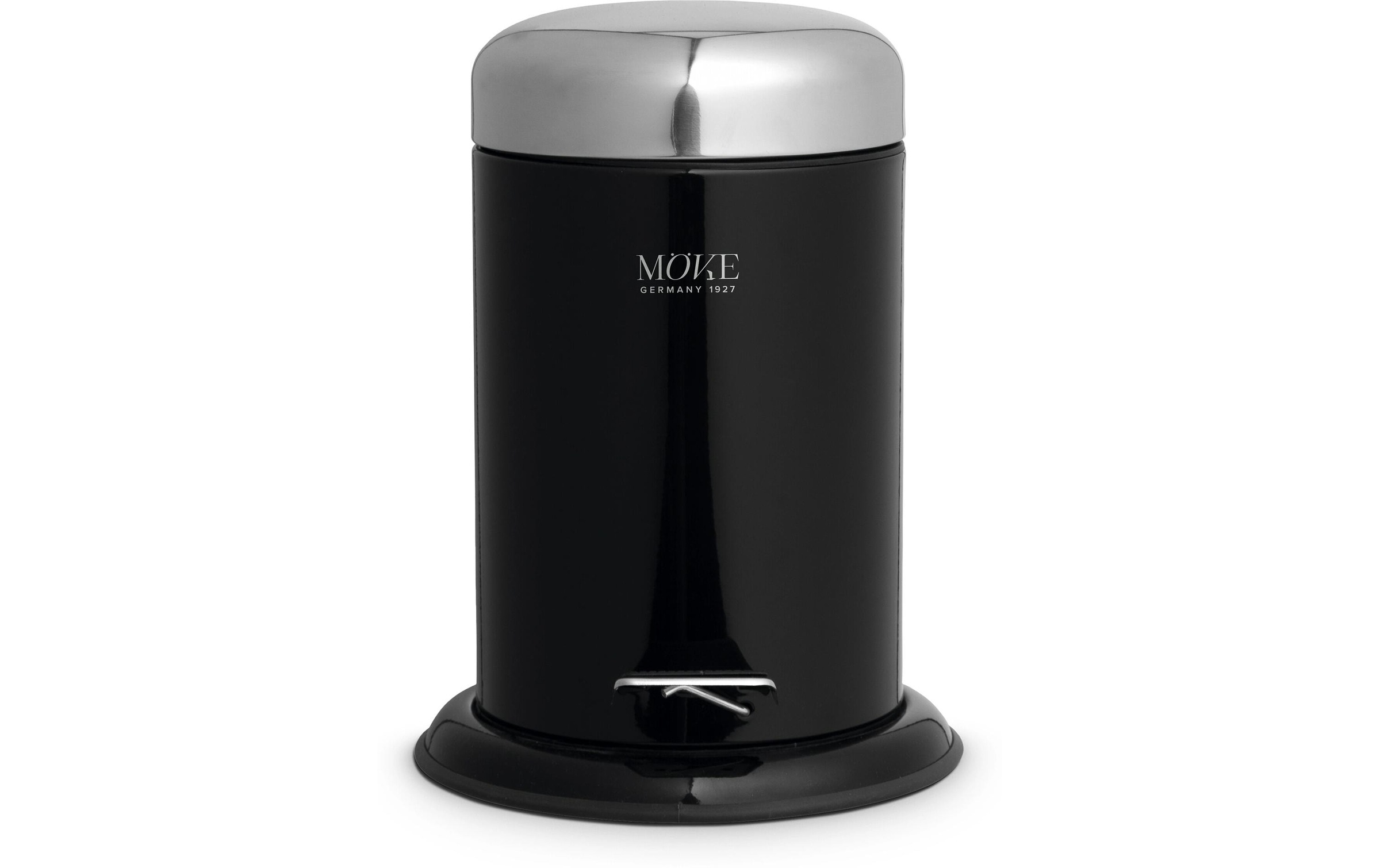 Möve Kosmetikeimer "Treteimer Push" 3 Liter, schwarz