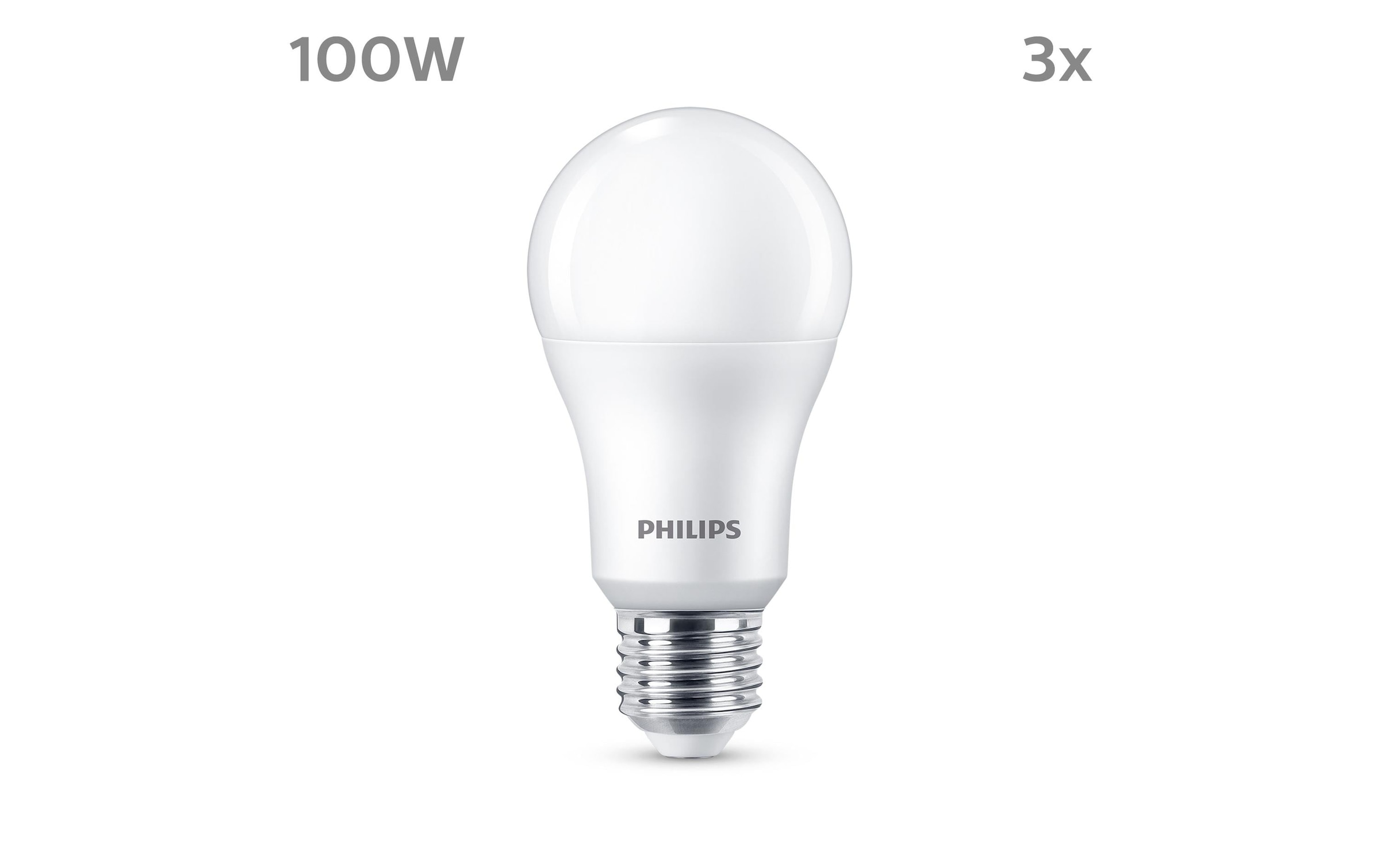 Philips LED-Leuchtmittel »(100W), 13W, E27, Neu«, E27, Neutralweiss