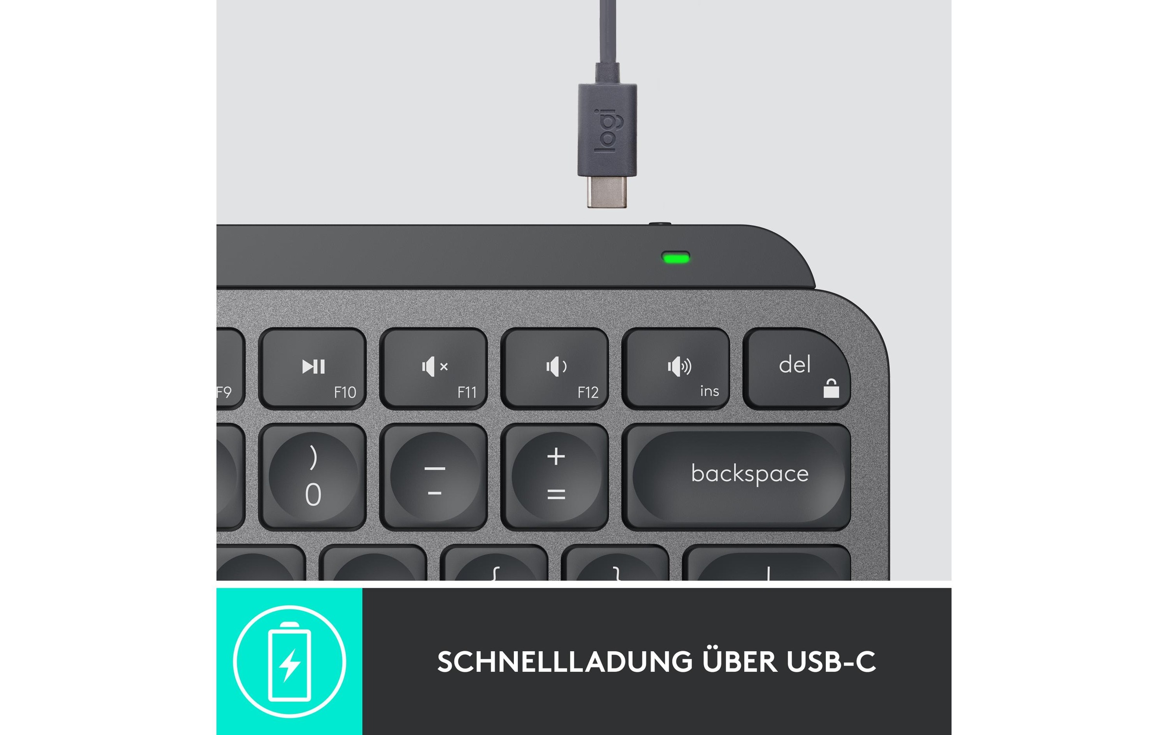 Logitech Tastatur »Logitech MX Keys Mini graphite for Business«