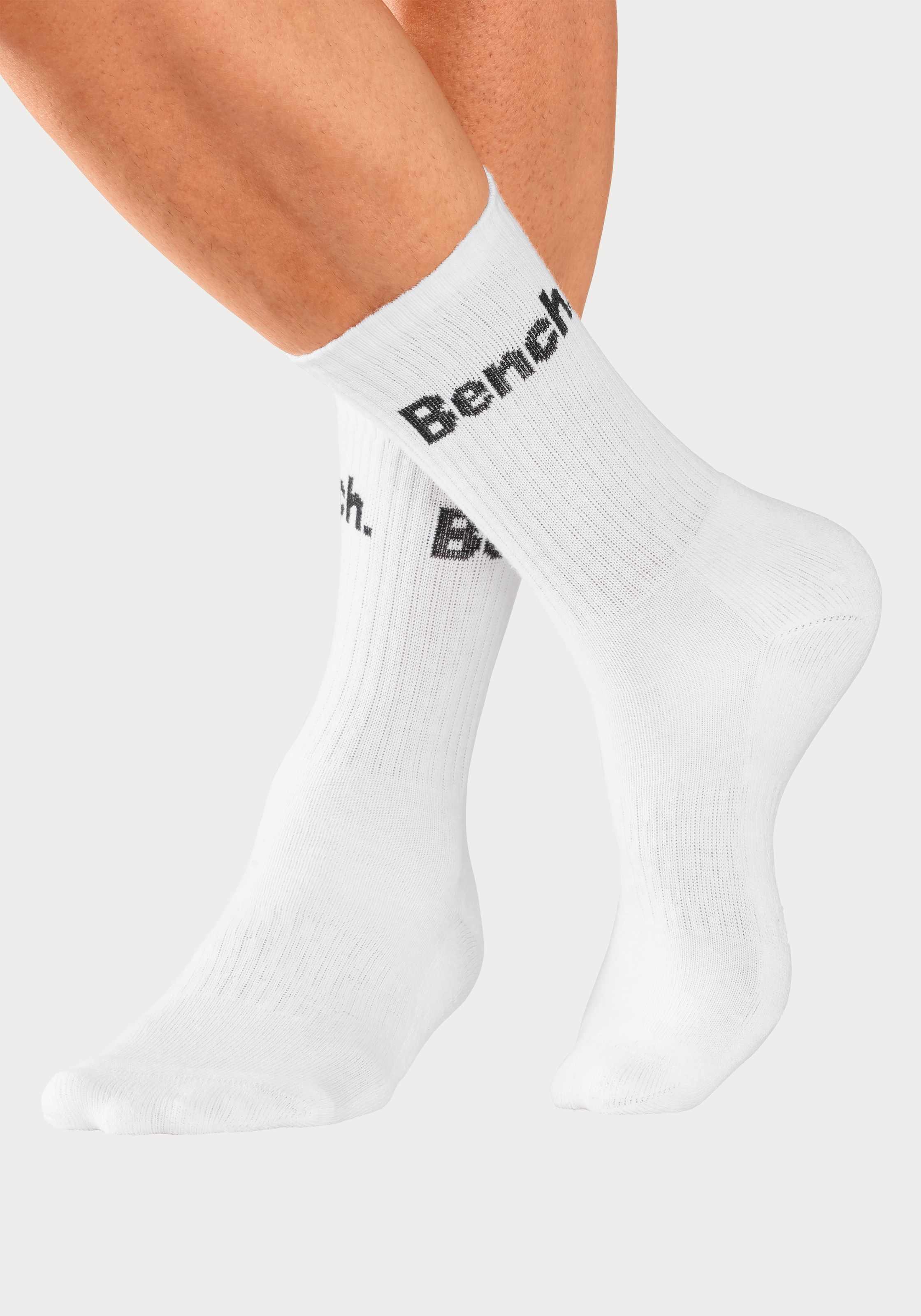 Bench. Tennissocken, (Packung, 12 Paar), mit Fuss Polsterung