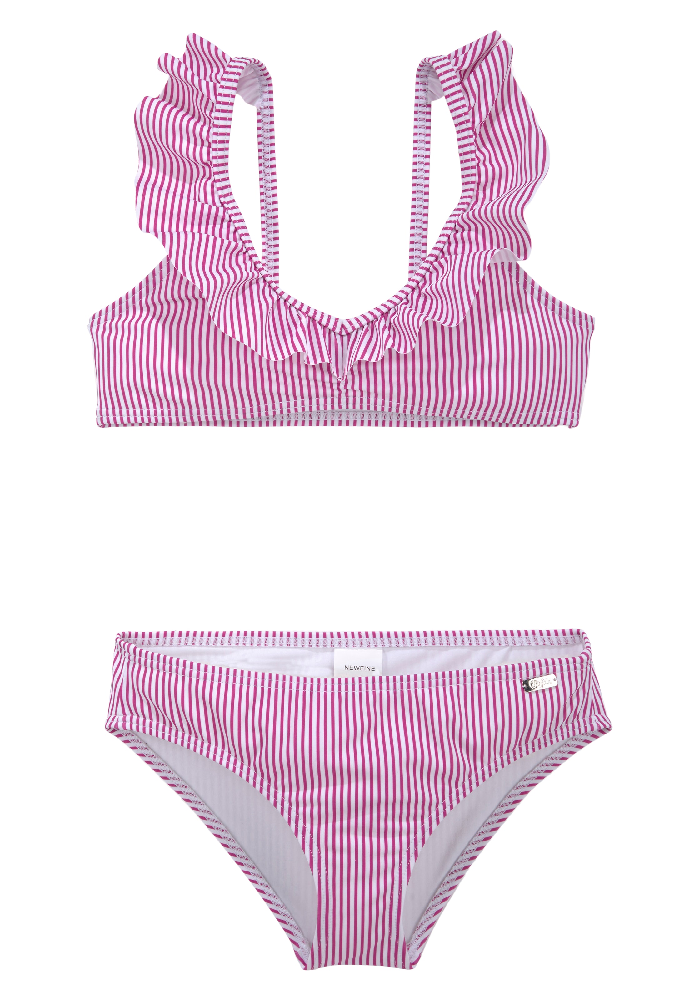 Buffalo Bustier-Bikini, mit Volants am Ausschnitt