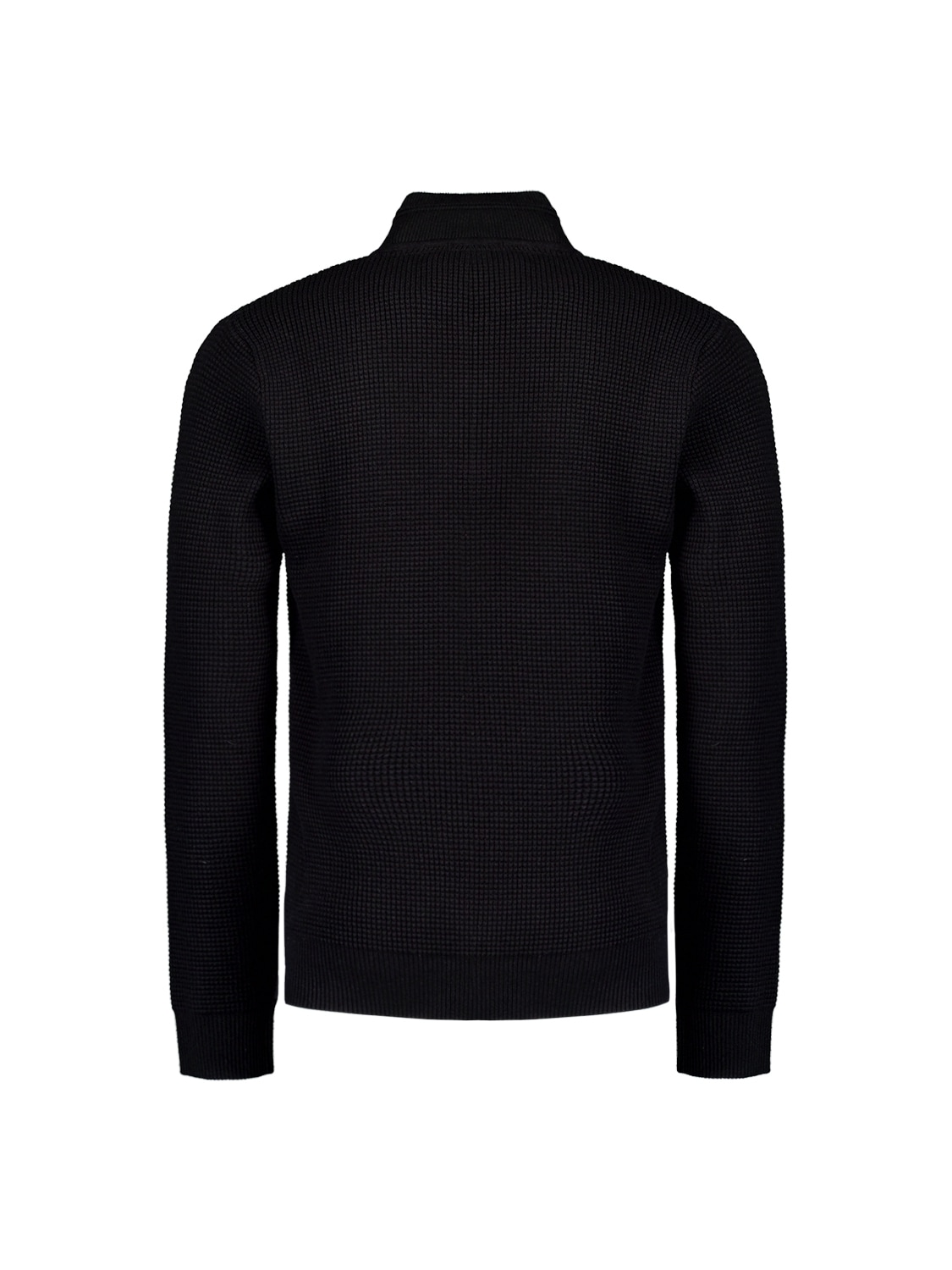NO EXCESS Stehkragenpullover, mit Zipper