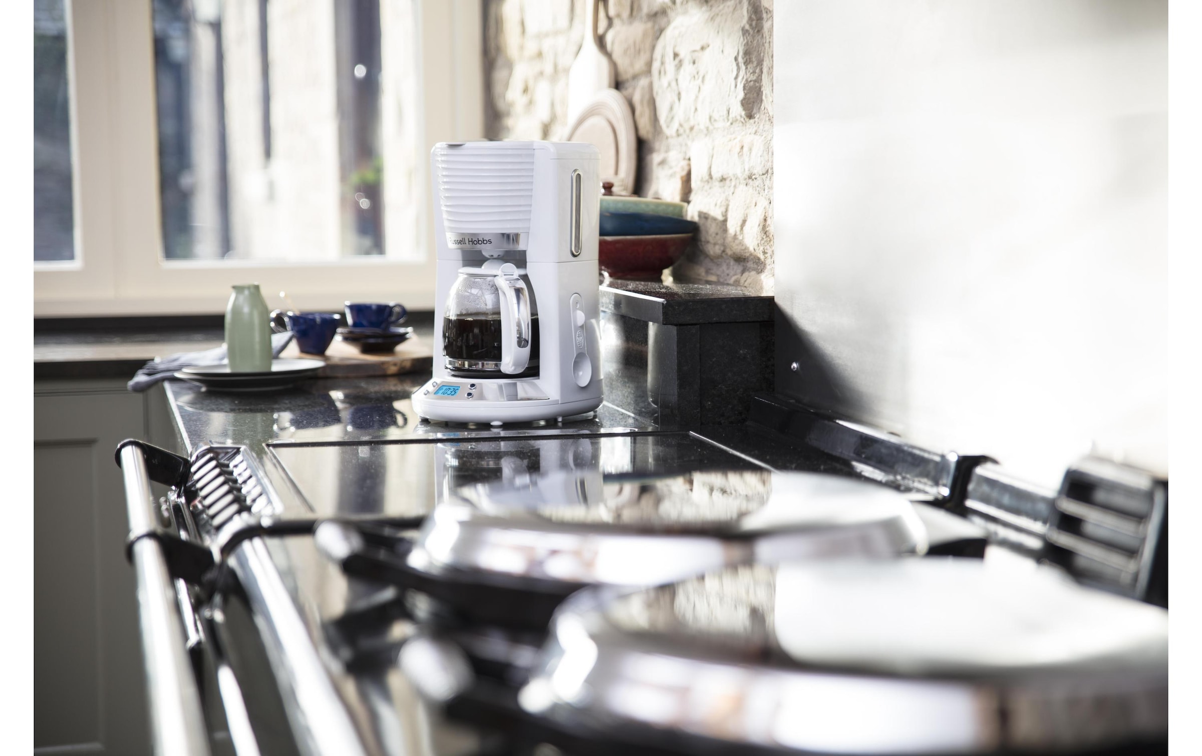 ➥ RUSSELL 1,25 jetzt l Filterkaffeemaschine »Inspire Kaffeekanne HOBBS 24390-56«, | bestellen Jelmoli-Versand
