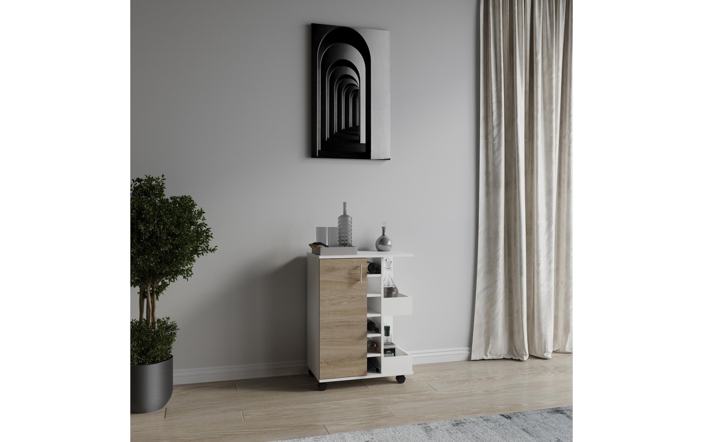 VCM Servierwagen »Esilo M 63 x 85 x 40 cm«