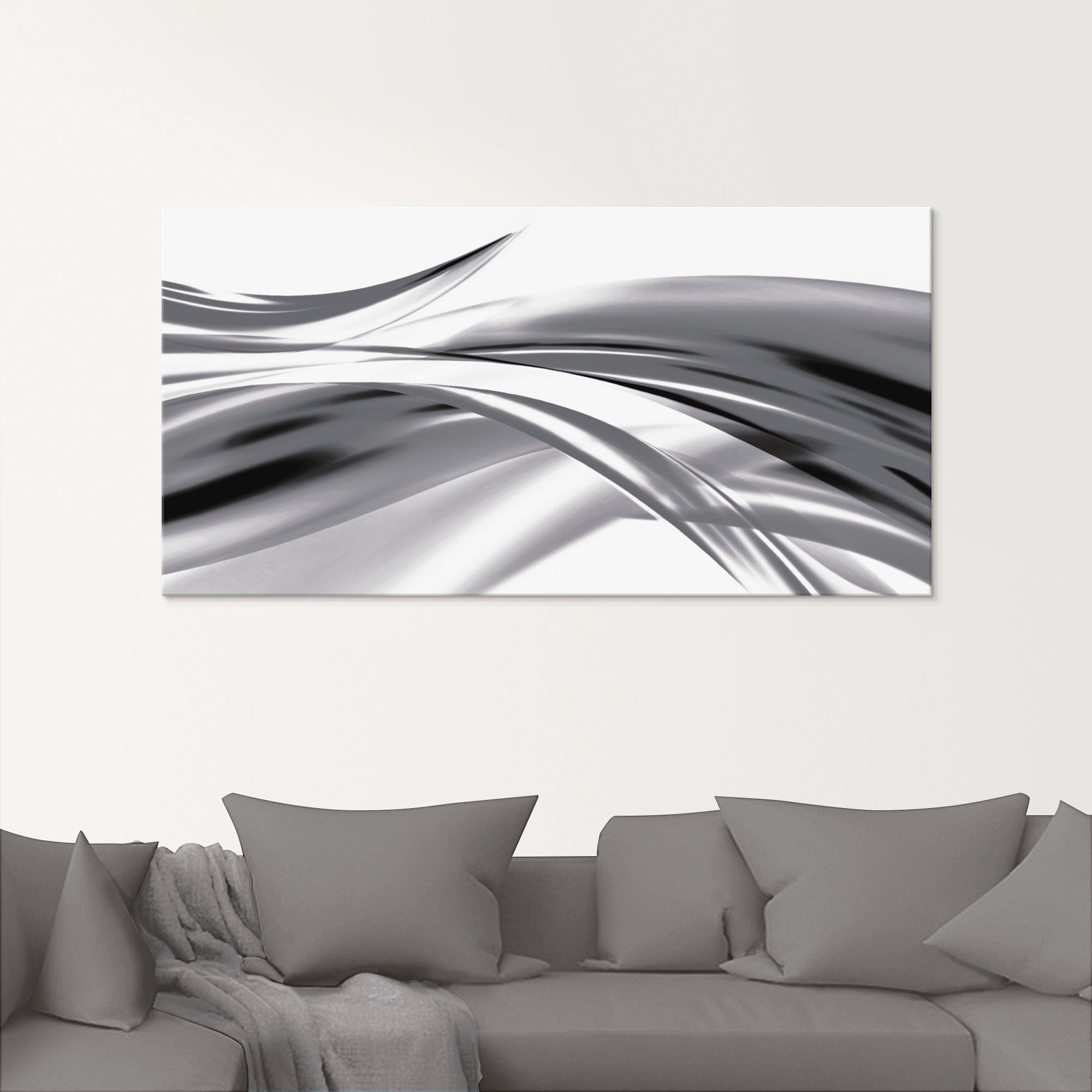 Artland Glasbild »Schöne Welle - Abstrakt«, Gegenstandslos, (1 St.), in verschiedenen Grössen
