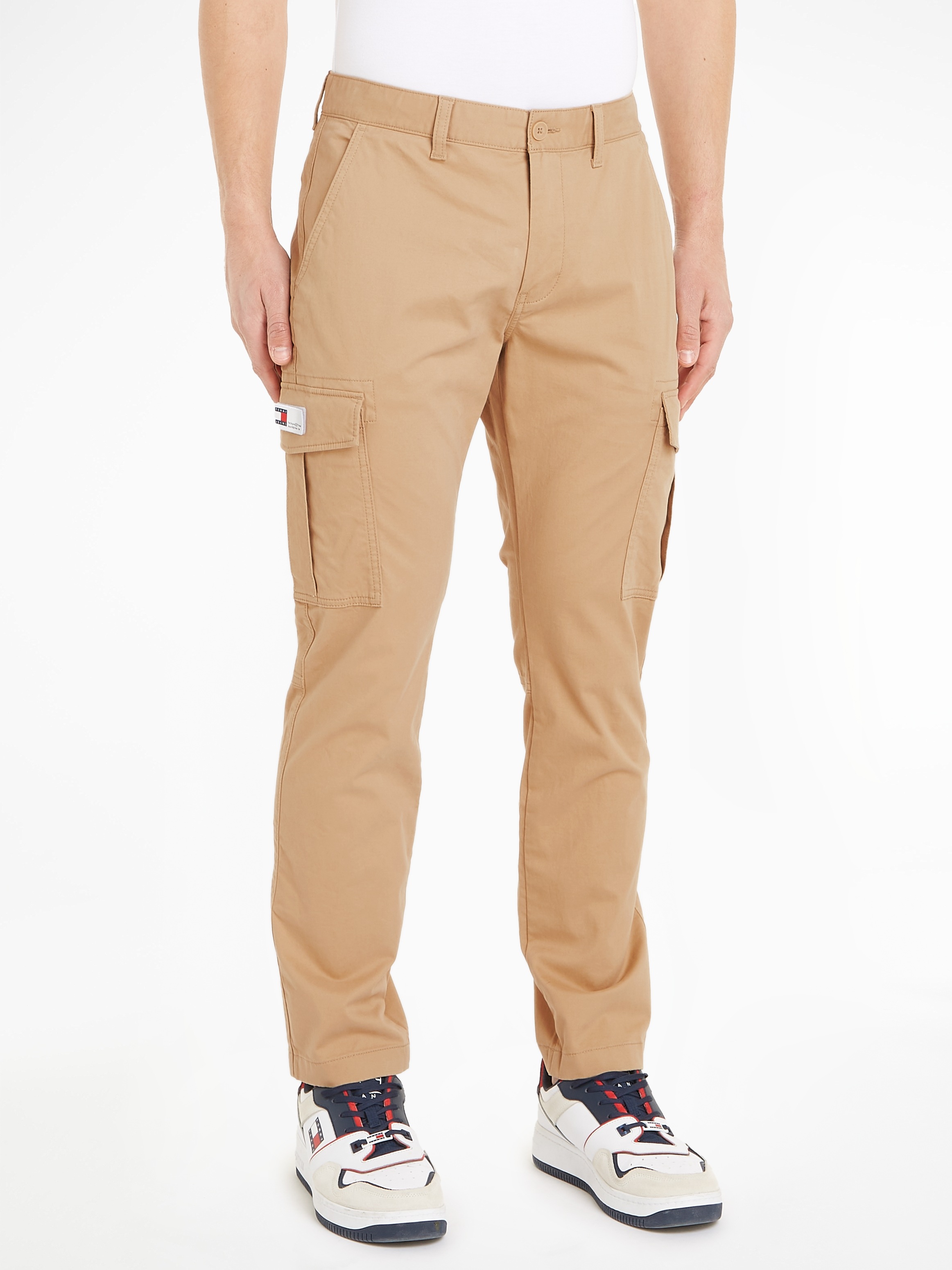 TOMMY JEANS Cargohose »TJM AUSTIN CARGO«, mit Logodetails