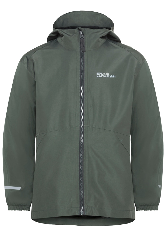 Jack Wolfskin 3-in-1-Funktionsjacke »ICELAND 3IN1 JACKET K«, mit Kapuze, 3in1, wasserdicht, Übergangsjacke