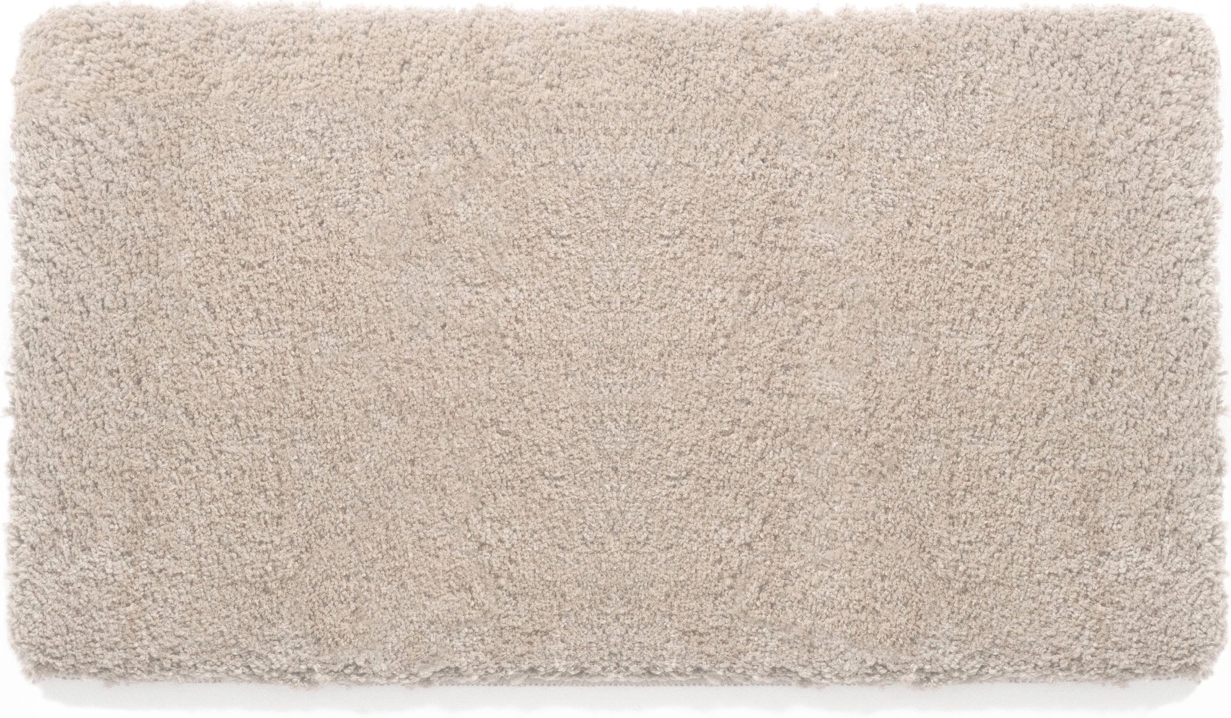 my home Badematte »Sanremo, Badvorleger, Badezimmer Teppich, sehr weich«, rutschhemmend beschichtet, fussbodenheizungsgeeignet-schnell trocknend, Badteppich, unifarben, rechteckig, rund & als 3-tlg. Set erhältlich