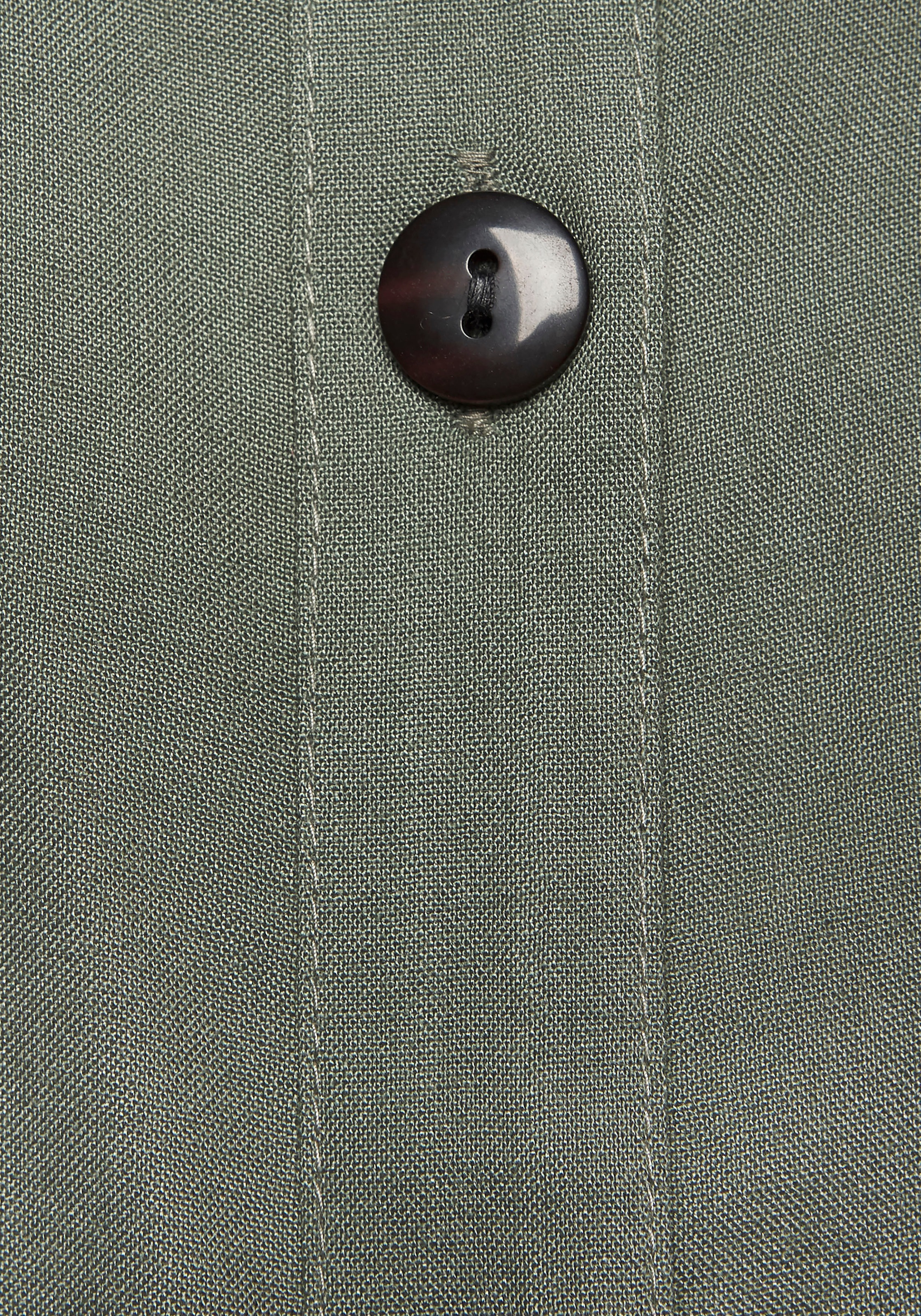 Vivance Sommerkleid, aus gewebter Viskose, Blusenkleid mit Knopfleiste und Hemdblusenkragen