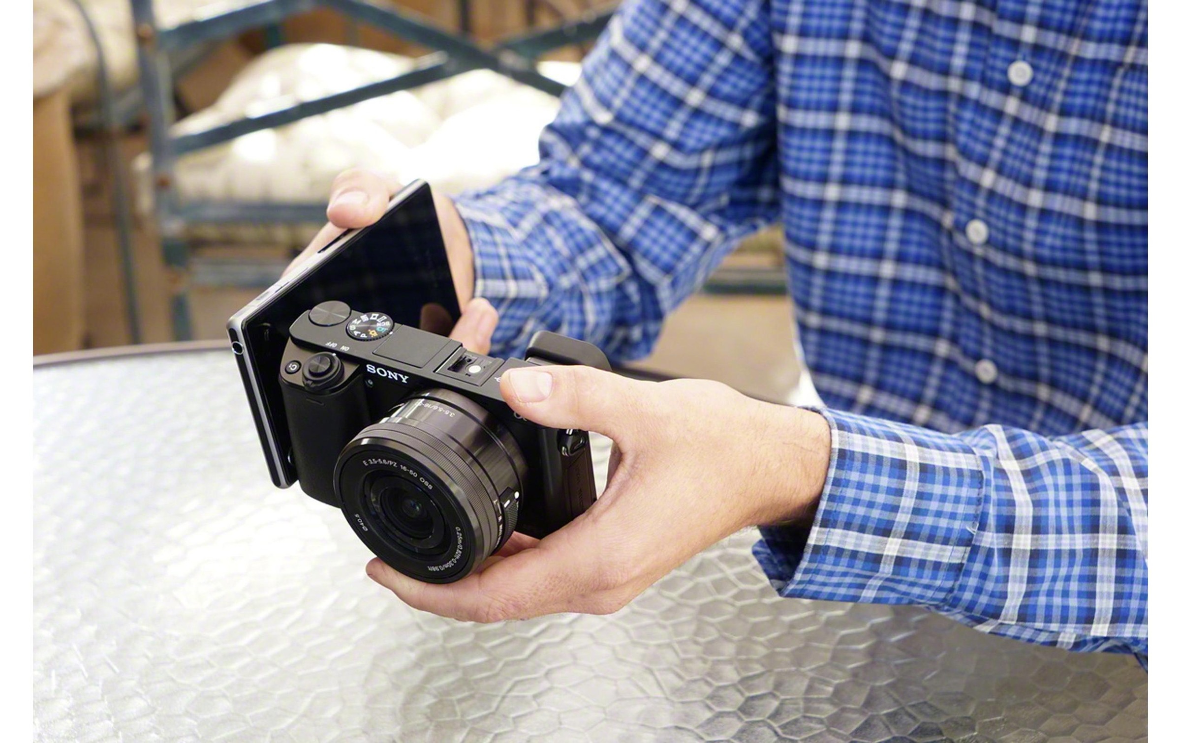 Sony Objektivkamera »Alpha 6000 Kit 16-50 Schwarz«
