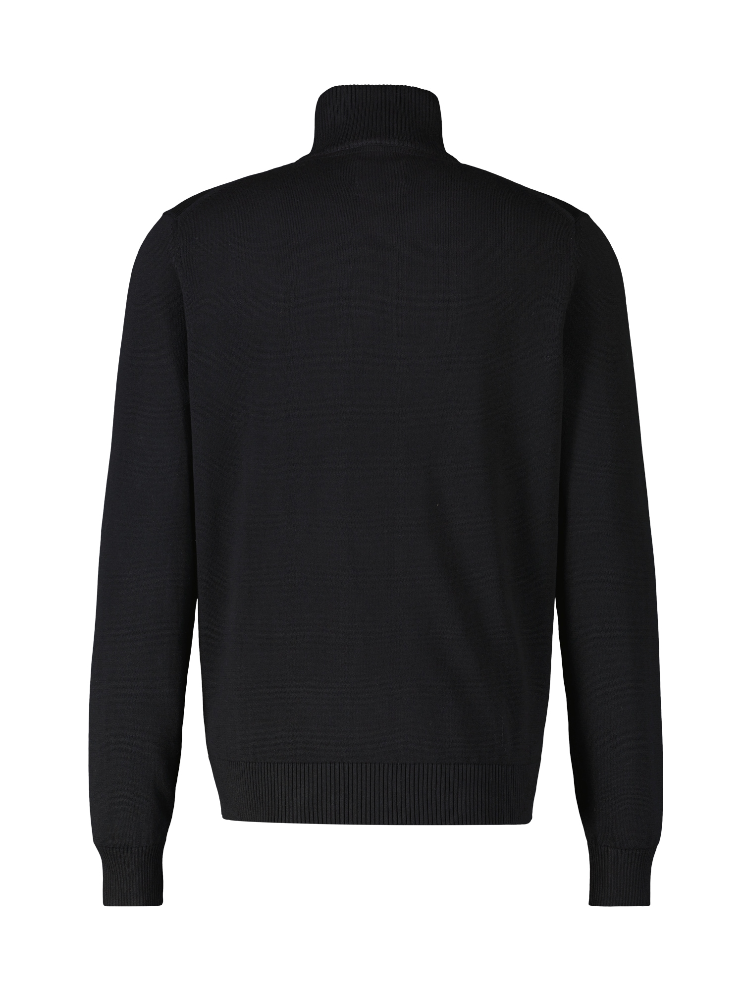 LERROS Strickpullover »LERROS Flachstrick-Troyer mit Reissverschlusskragen«