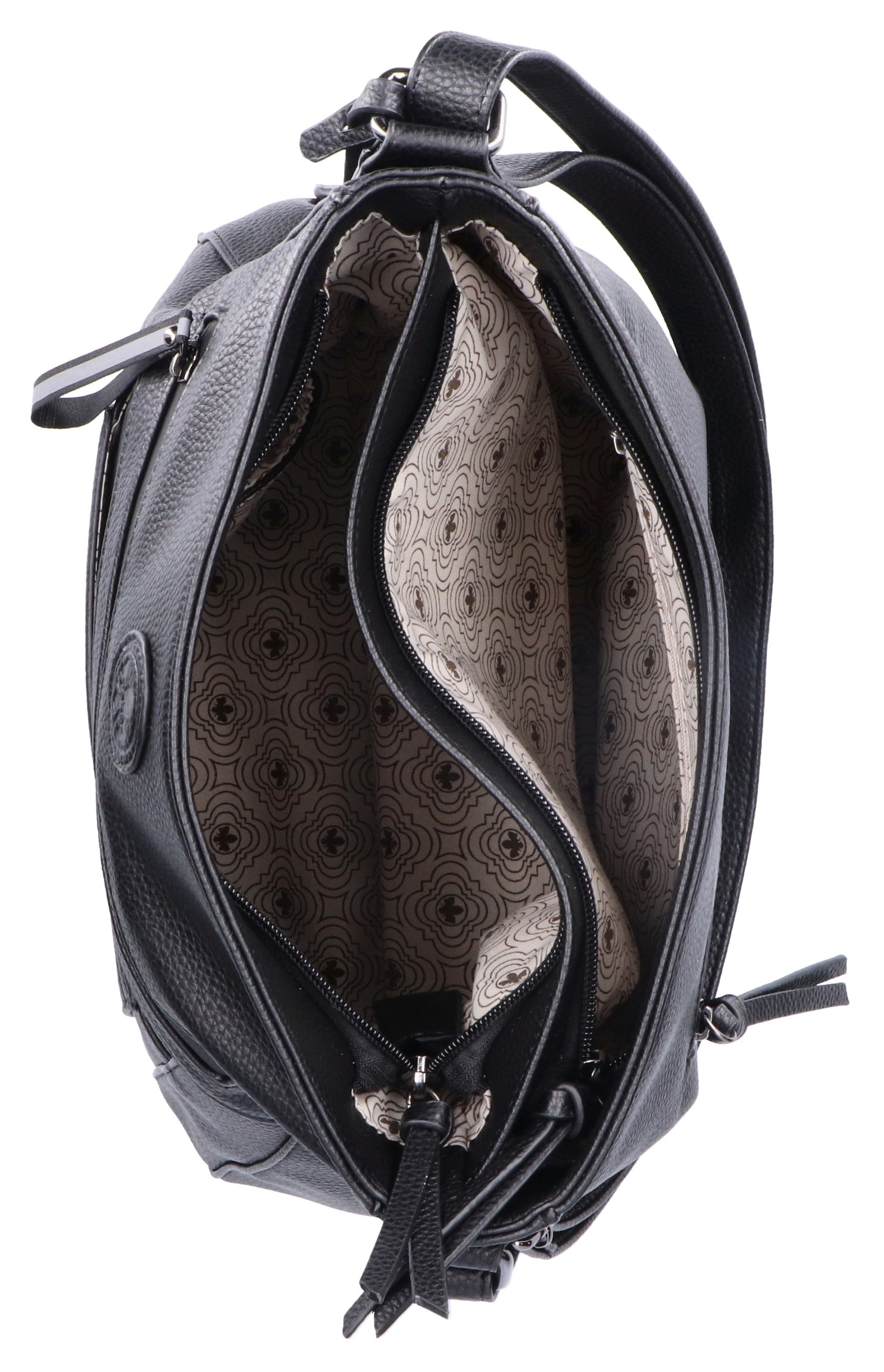 Rieker Umhängetasche, Schultertasche, Damen-Handtasche, mit praktischen Fächern