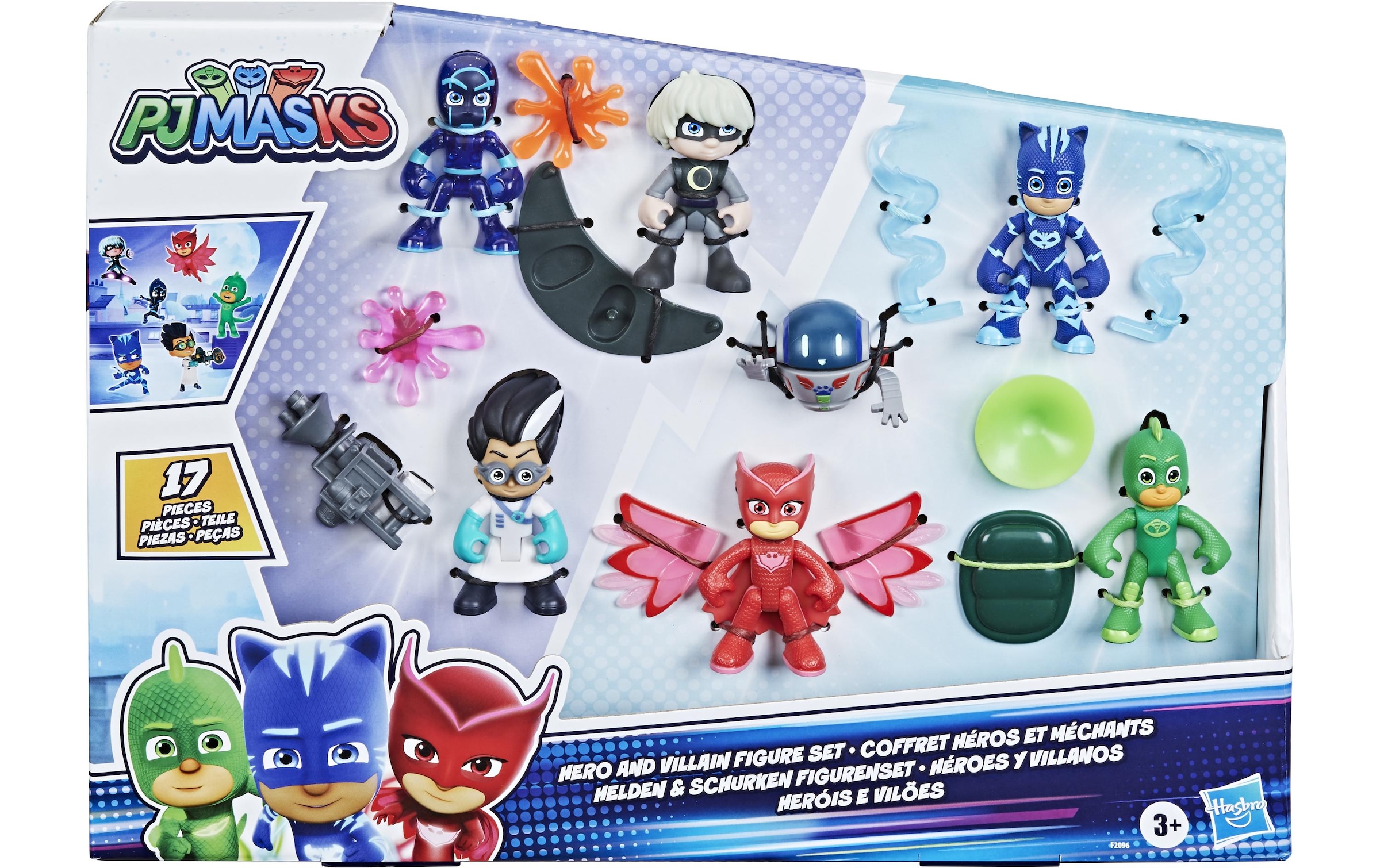 Hasbro Actionfigur »PJ MASKS Schurken Figurenset«