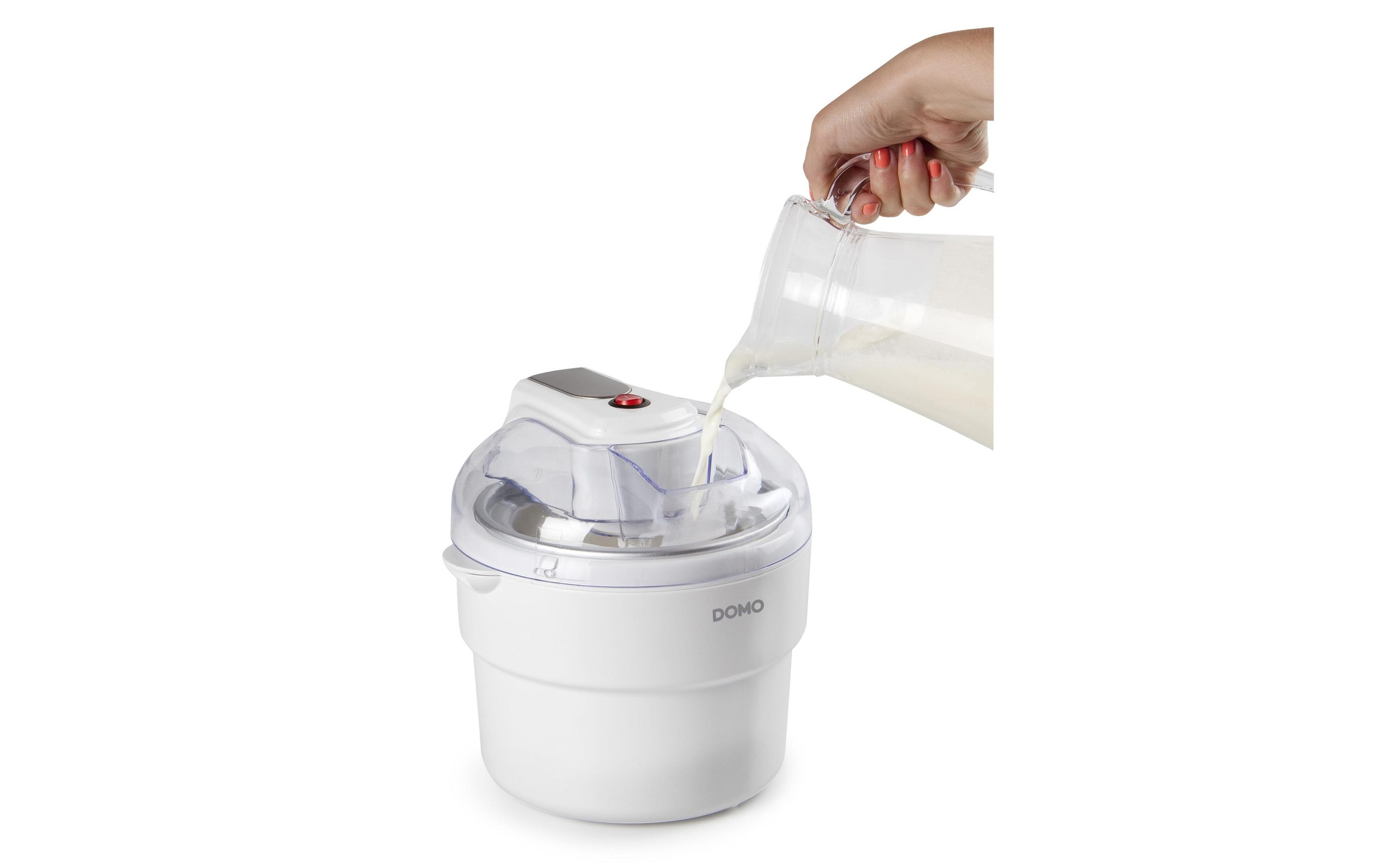 Domo Eismaschine »»DO2309I, 1 l««, 1,5 l, 12 W, Geeignet für: Glace. Inklusive leckeren Rezepten