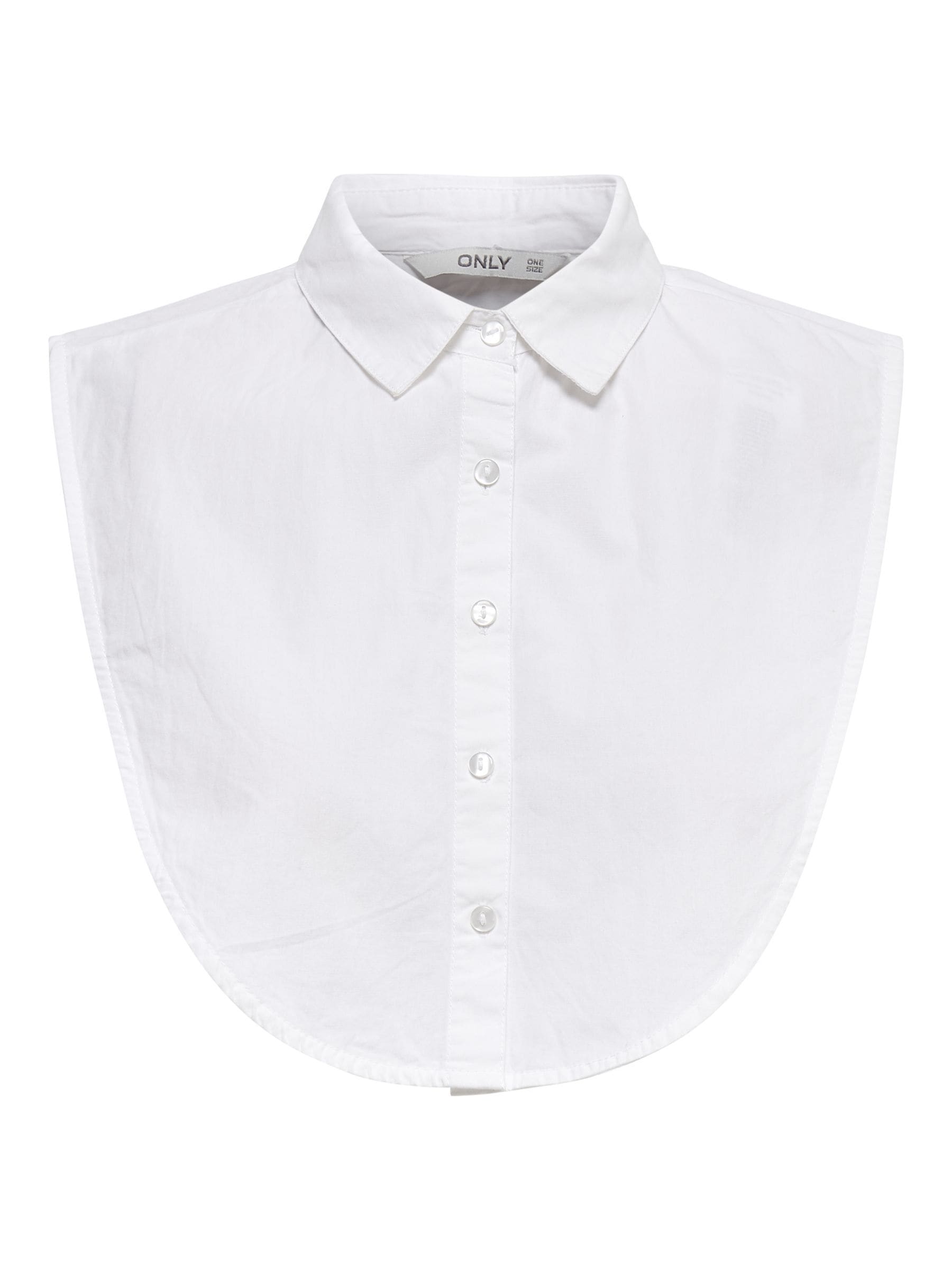 ONLY Einsteckkragen »ONLSHELLY LIFE WEAVED COLLAR ACC NOOS«, in Hemdblusenoptik