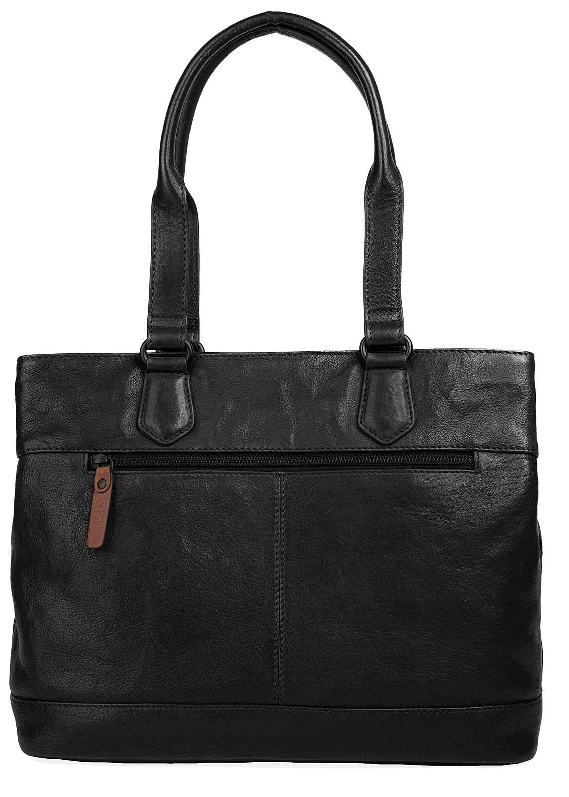 X-Zone Laptoptasche »RFID«, echt Leder