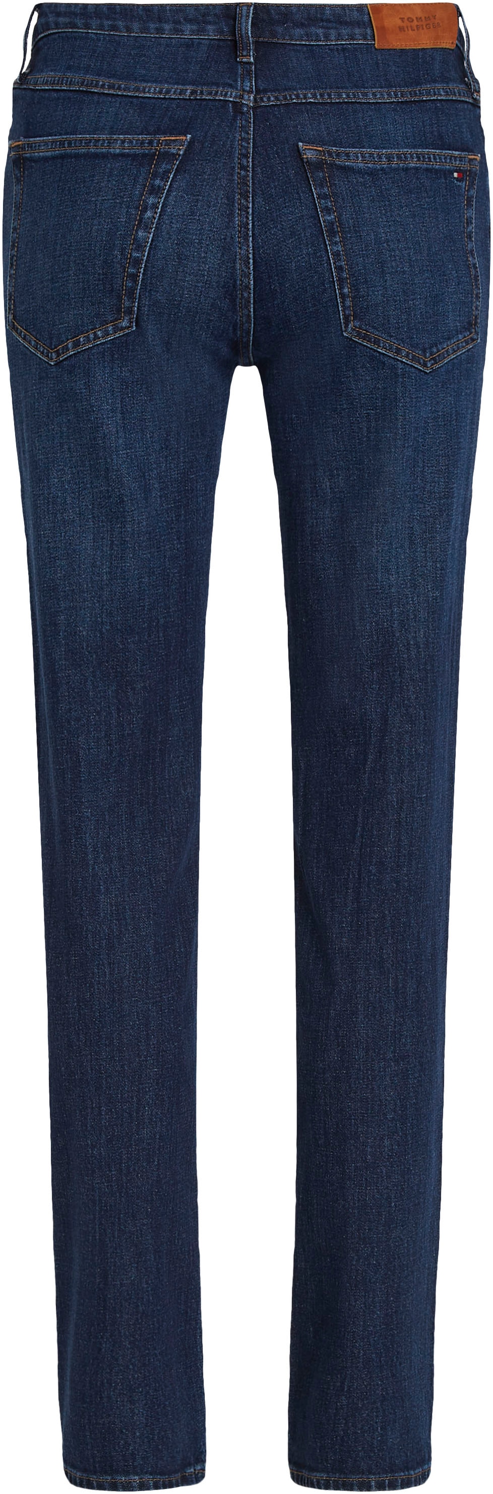 Tommy Hilfiger Straight-Jeans »CLASSIC STRAIGHT RW STAY BLACK«, mit Tommy Hilfger Logo-Badge