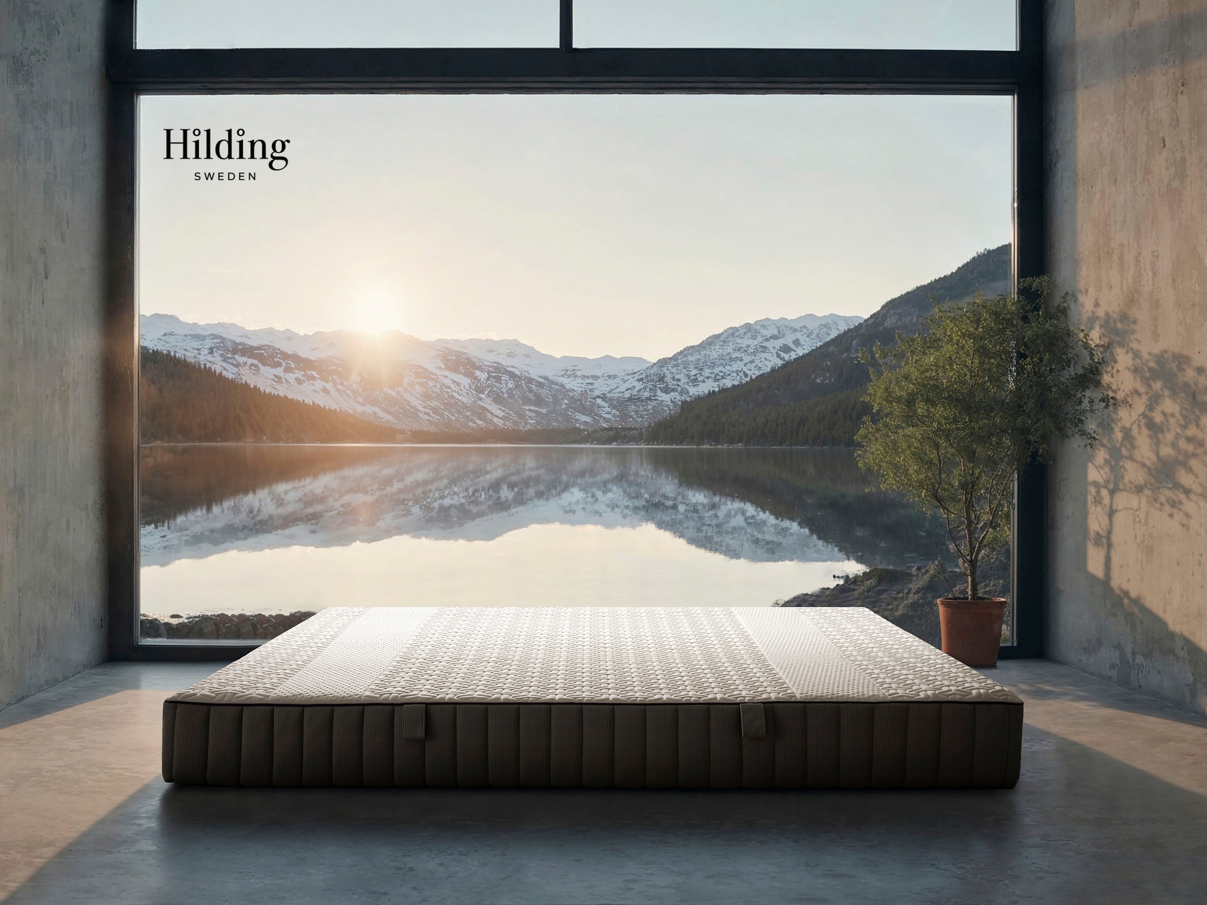 Hilding Sweden Taschenfederkernmatratze »Taschenfederkernmatratze Hej! Matratze TFK, 7 Zonen Premiumqualität«, 19 cm hoch, Raumgewicht: 28 kg/m³, 480 Federn, (1 St., 1-tlg.), 90x200 & weitere Grössen, ergonomisch, atmungsaktiv, orthopädisch