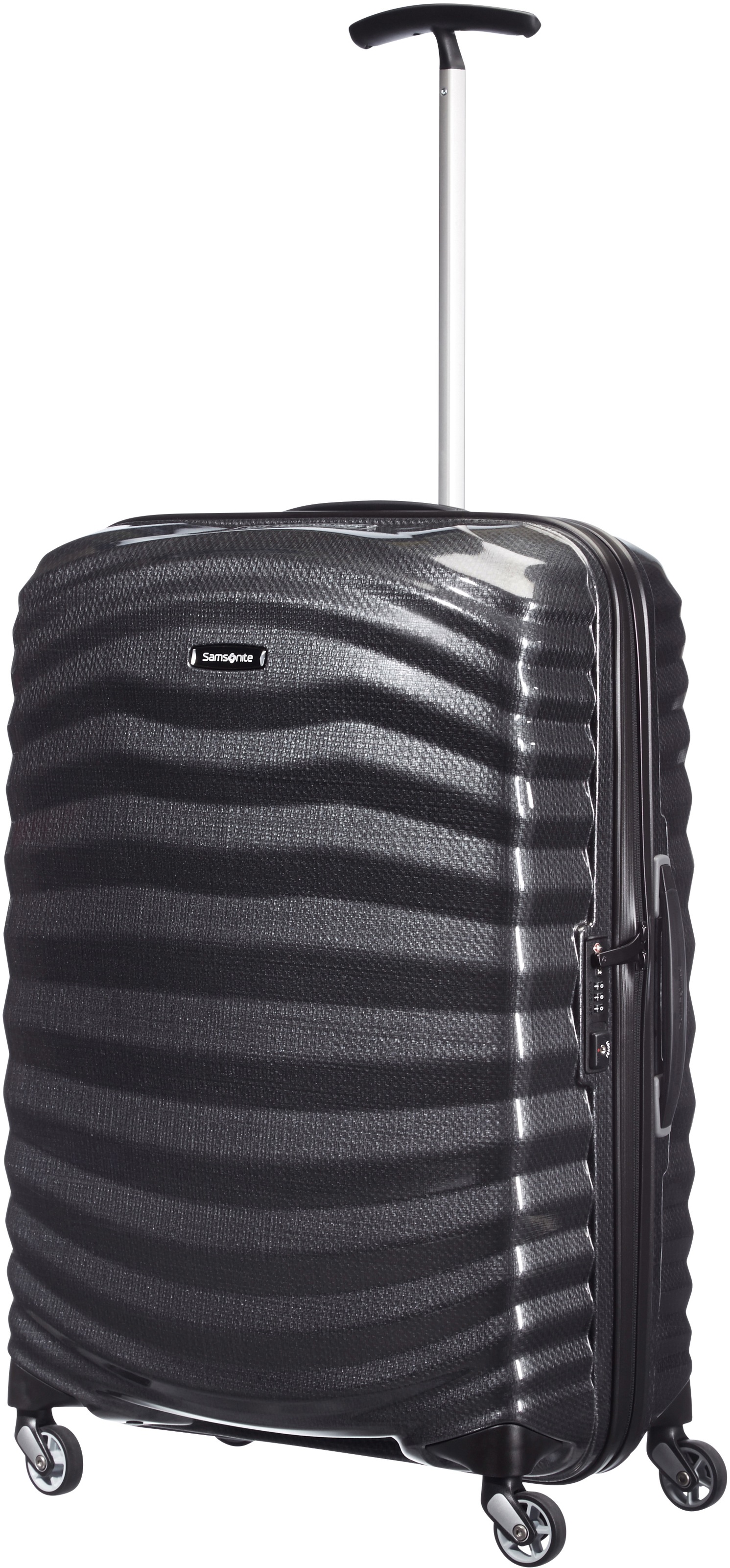 Samsonite, Unisex, Hartschalen-Trolley »LITE-SHOCK, verschiedene Grössen« 98,5 l 4 Rollen mit voll gefüttertem Innenraum, mit Trennplatte mit 