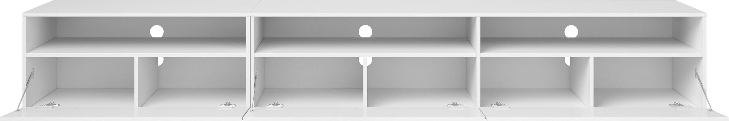 INOSIGN Lowboard »Baros«, stehend/hängend montierbar, Breite 270 cm