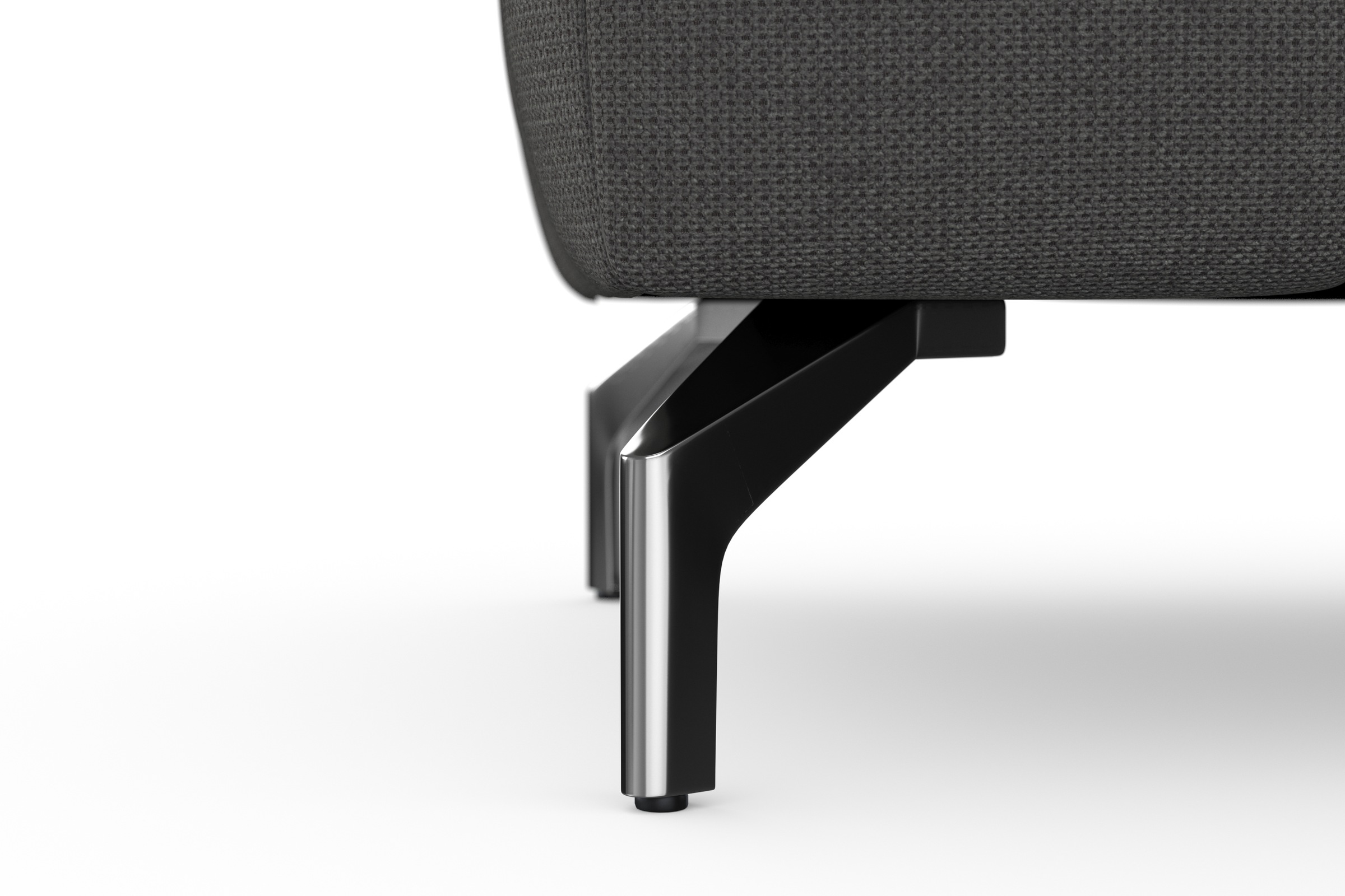 sit&more Hocker »Cool«, mit silberfarbenen Füssen