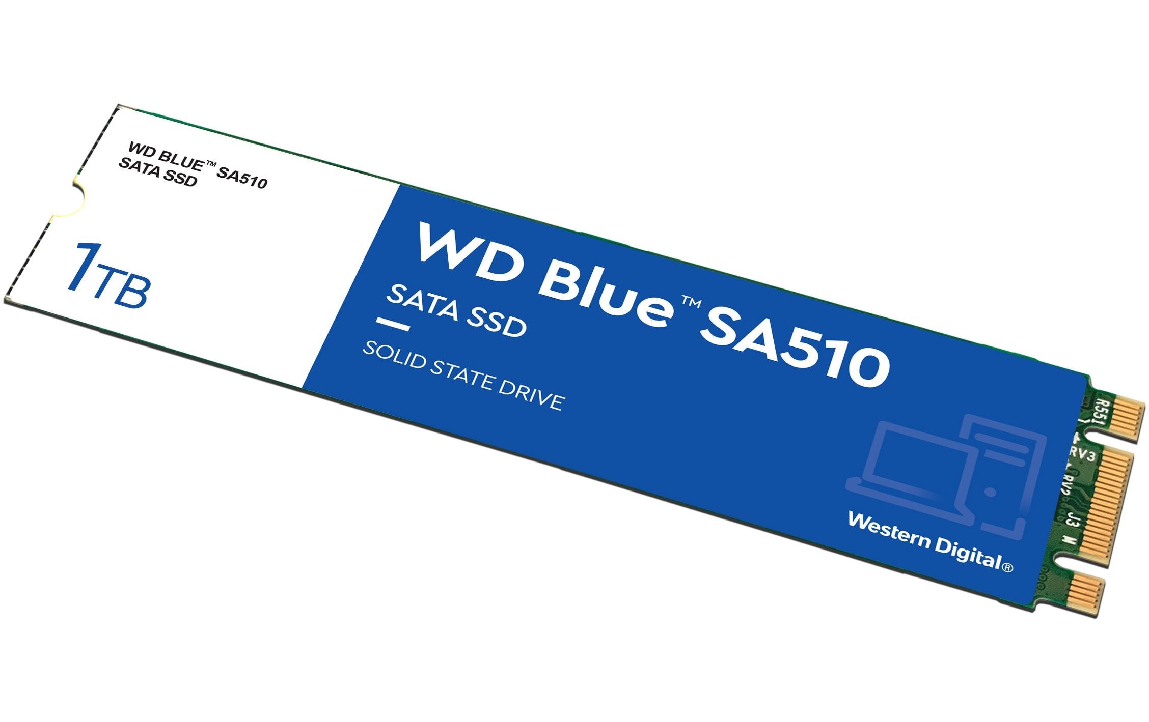 Western Digital interne SSD »WD Blue SA510 M«, Anschluss SATA