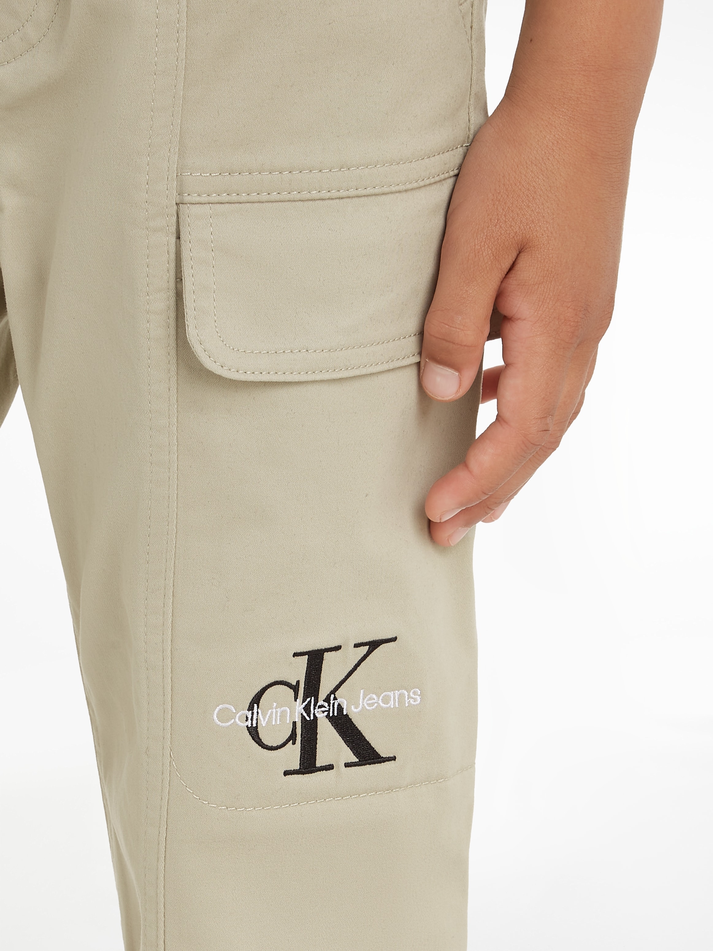 Calvin Klein Jeans Cargohose »SATEEN CARGO PANTS«, für Kinder bis 16 Jahre