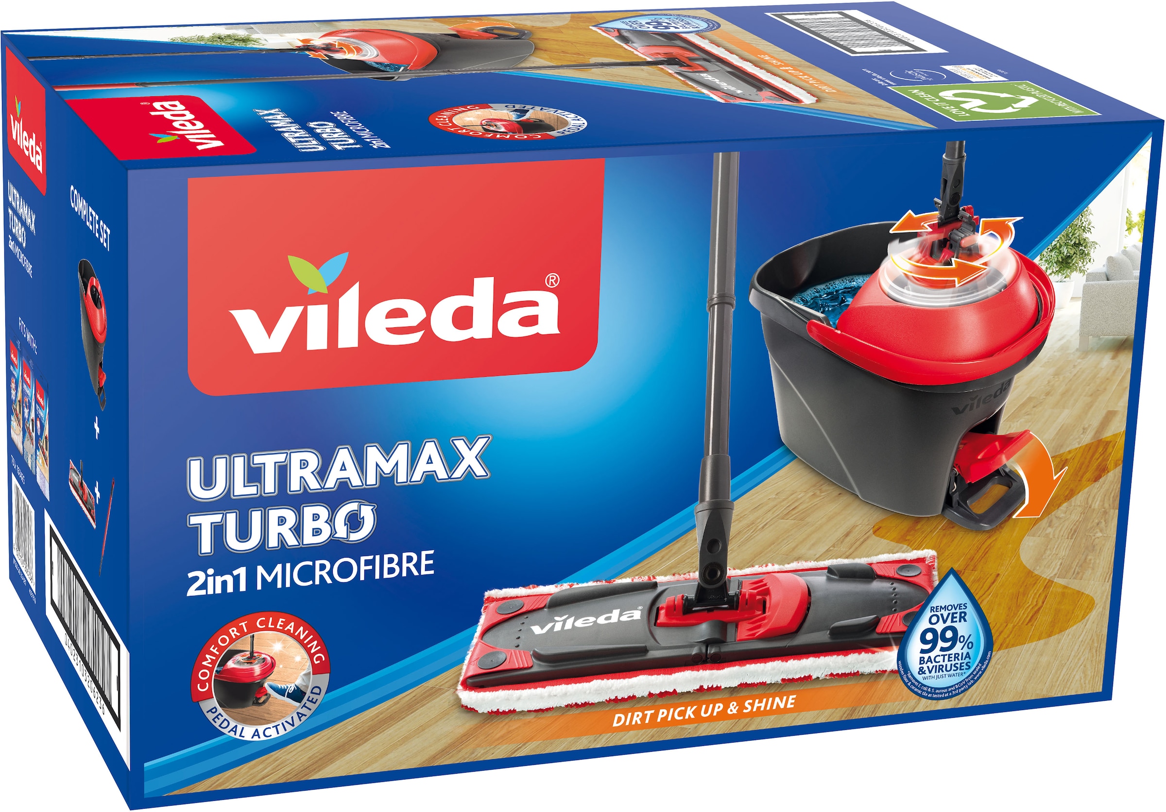 Balai 2-en-1 Vileda Ultramax Power set box - Pandava