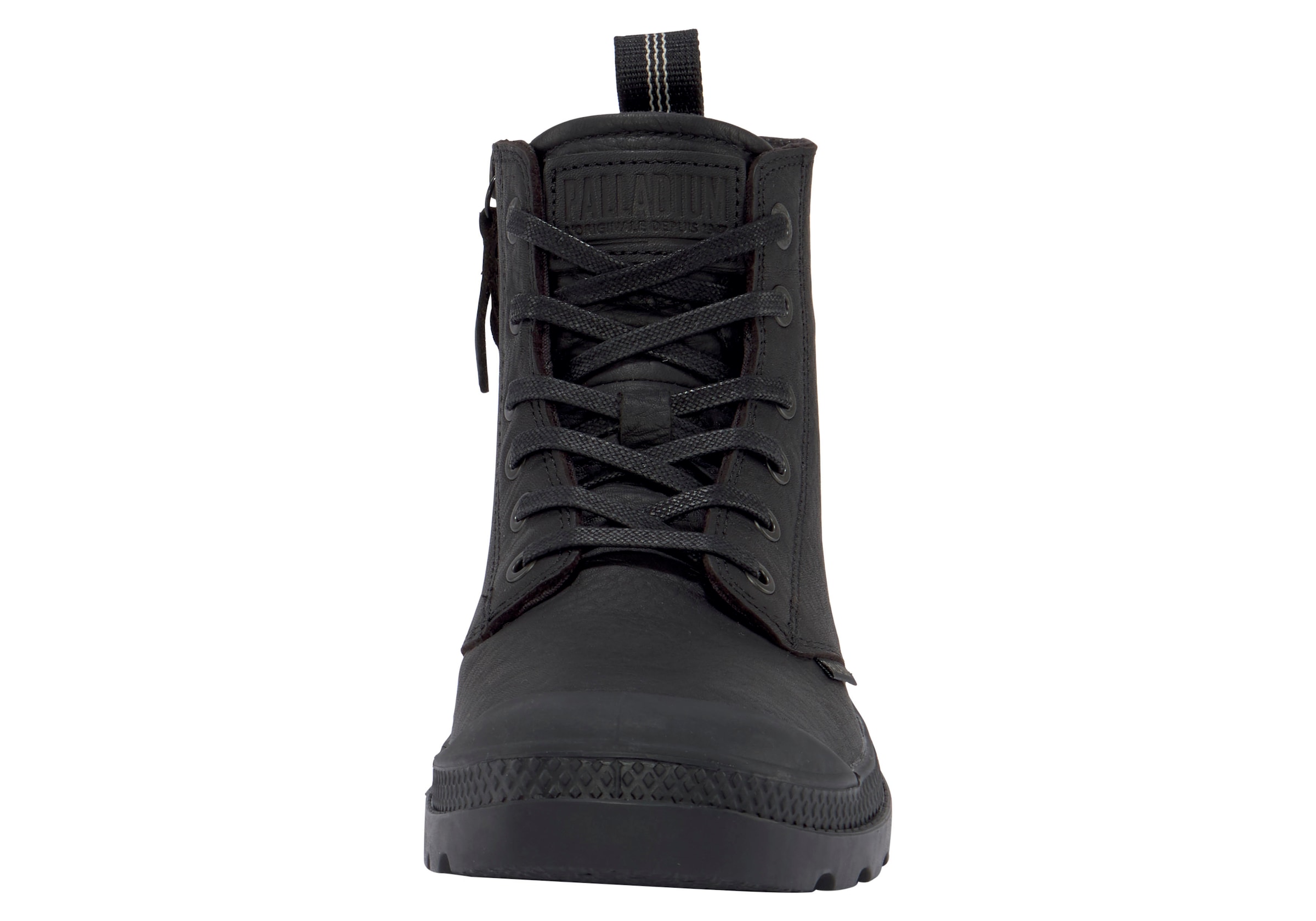 Palladium Schnürboots »PAMPA ZIP LTH ESS«, Schnürstiefelette mit Reissverschluss