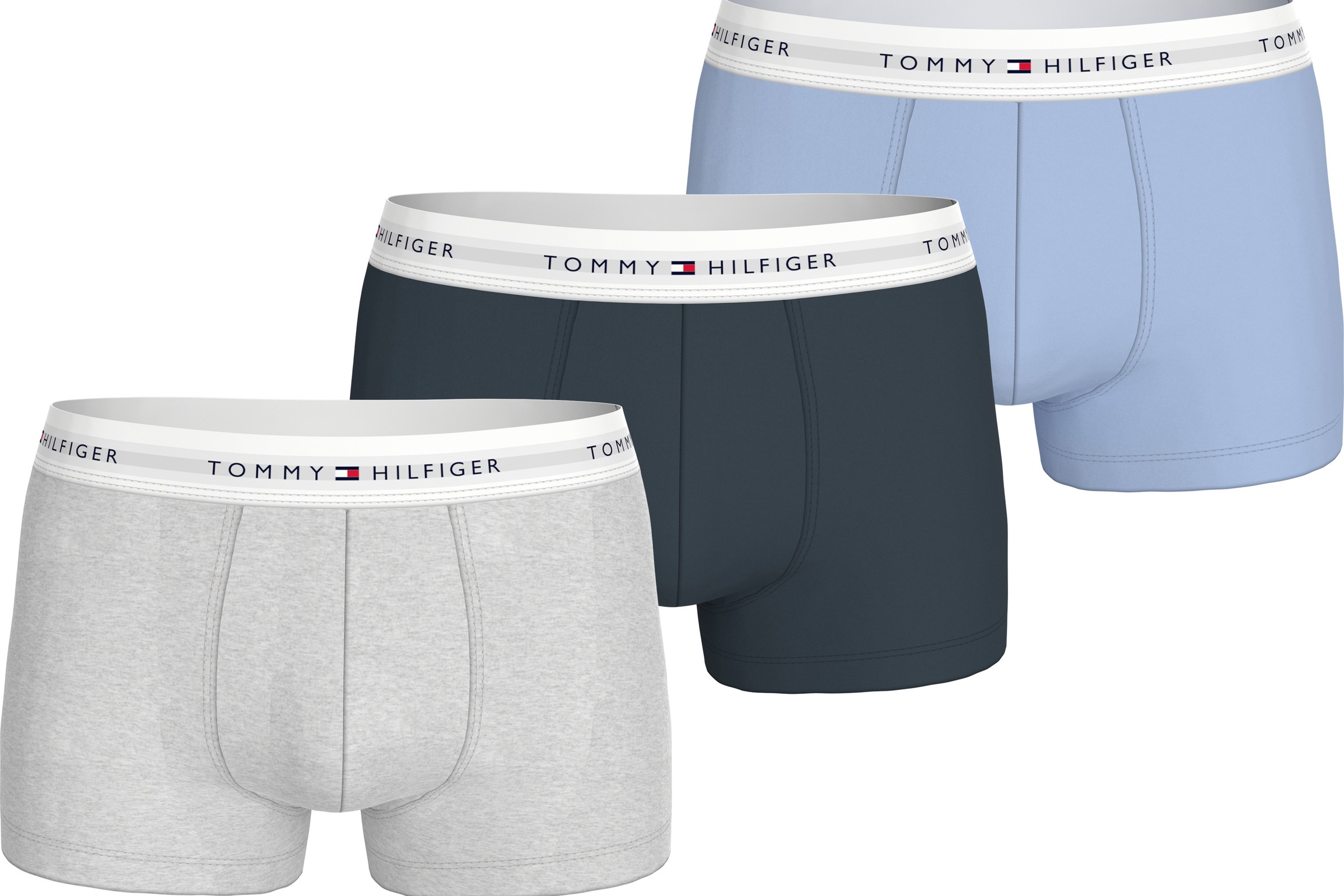 Tommy Hilfiger Underwear Boxer »TRUNK 3 PACK« 3 Stk. mit Logoschriftzug